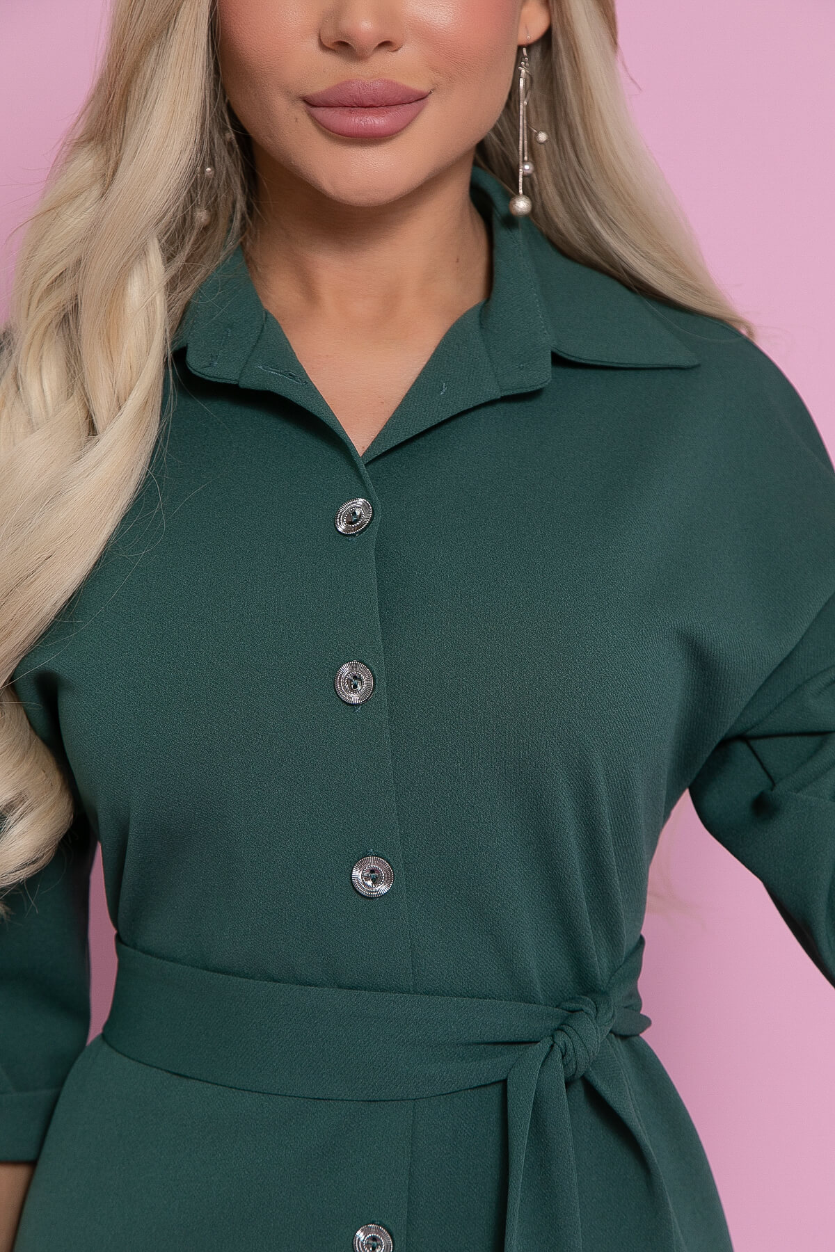 Платье Кэсси (зеленое) П12869-4М