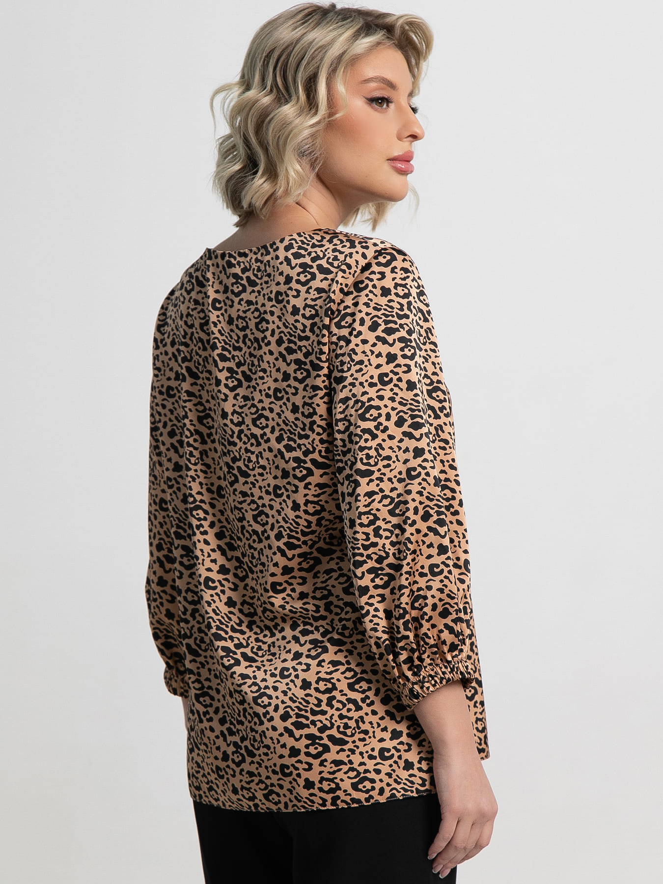 Блуза Прерия (коричневый) Б15124-30М