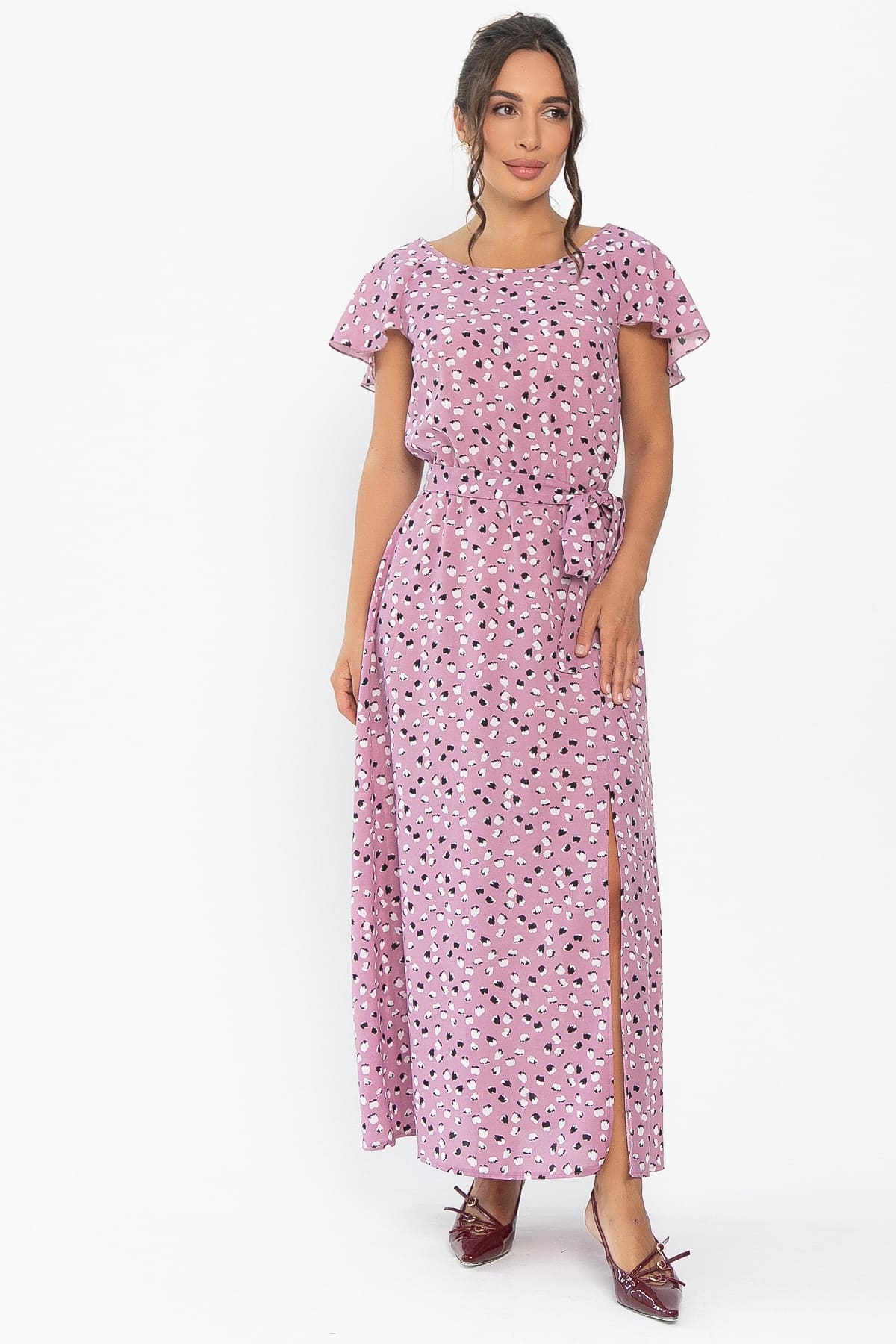 Платье Жара (пыльная роза) П13969-16М