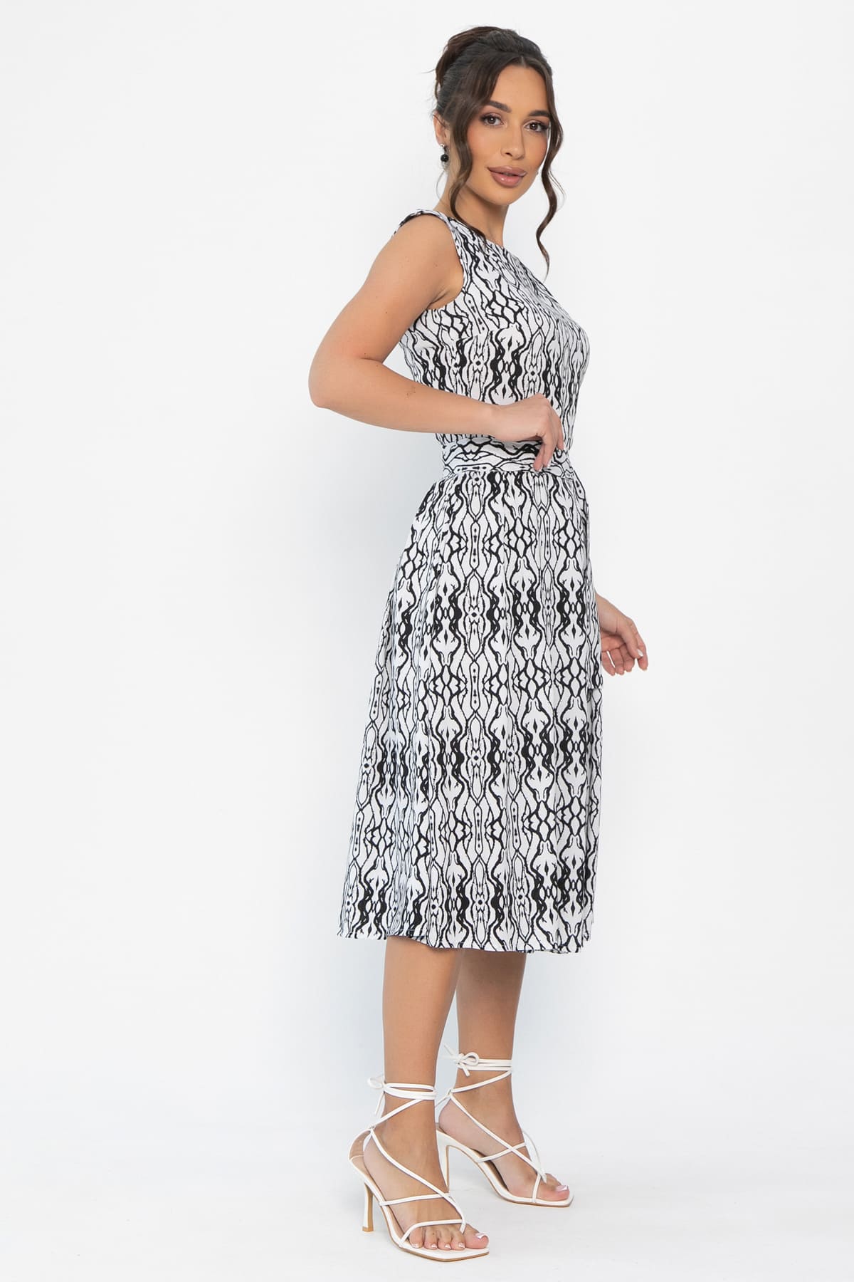 Платье Новая мода (белое) П13958-10М