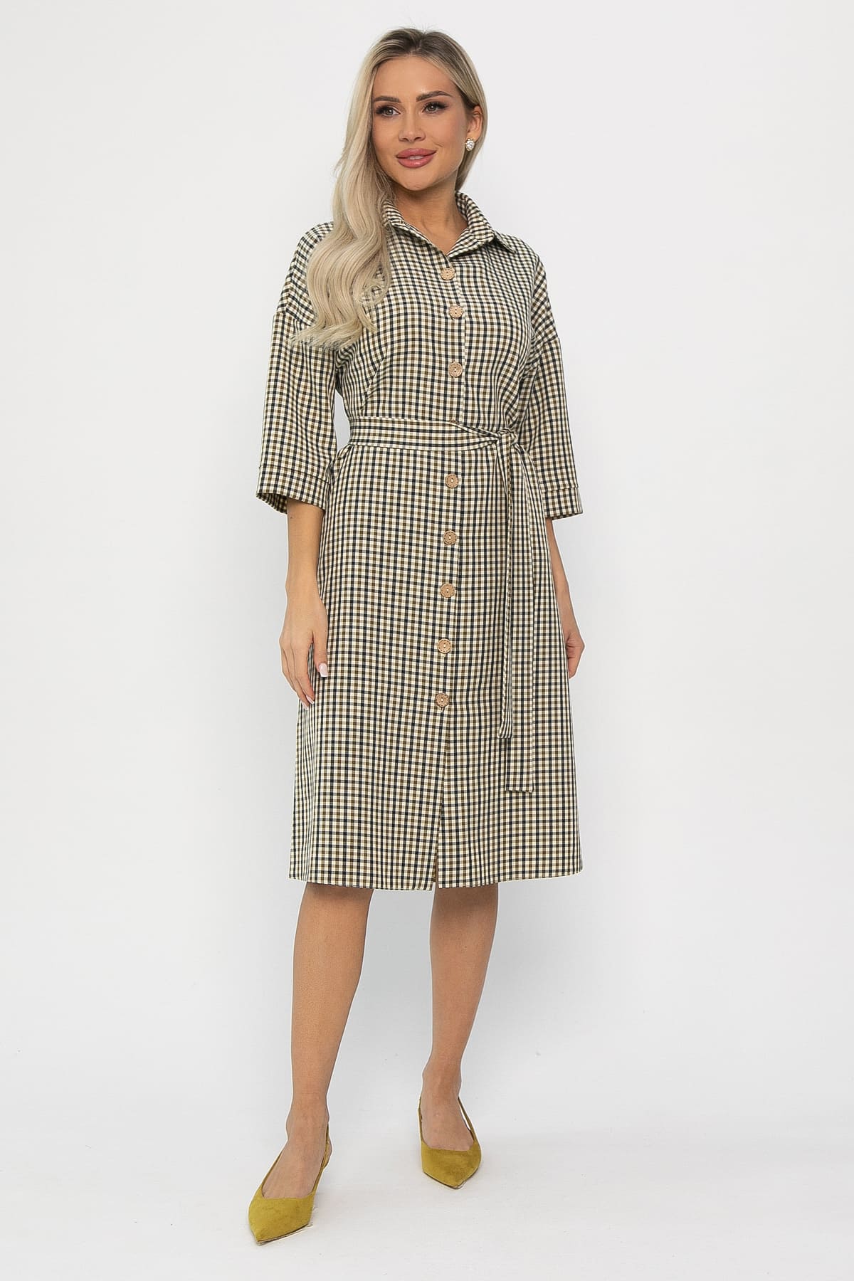 Платье Кэсси (клетка) НЬЮ П11220