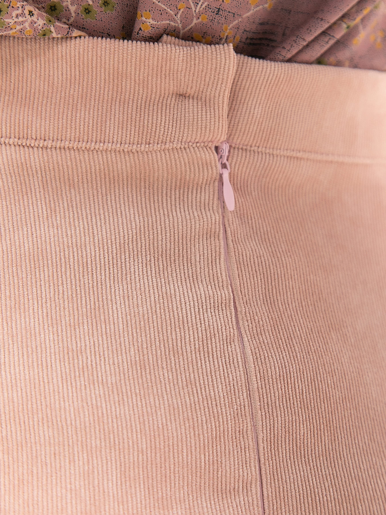 Юбка вельветовая Ялта (розовая) Ю15206-10М