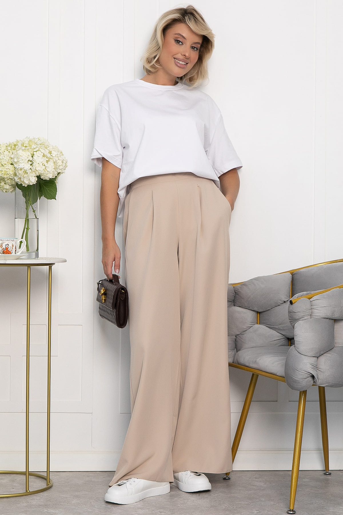 Брюки Дива (бежевые) Б10889