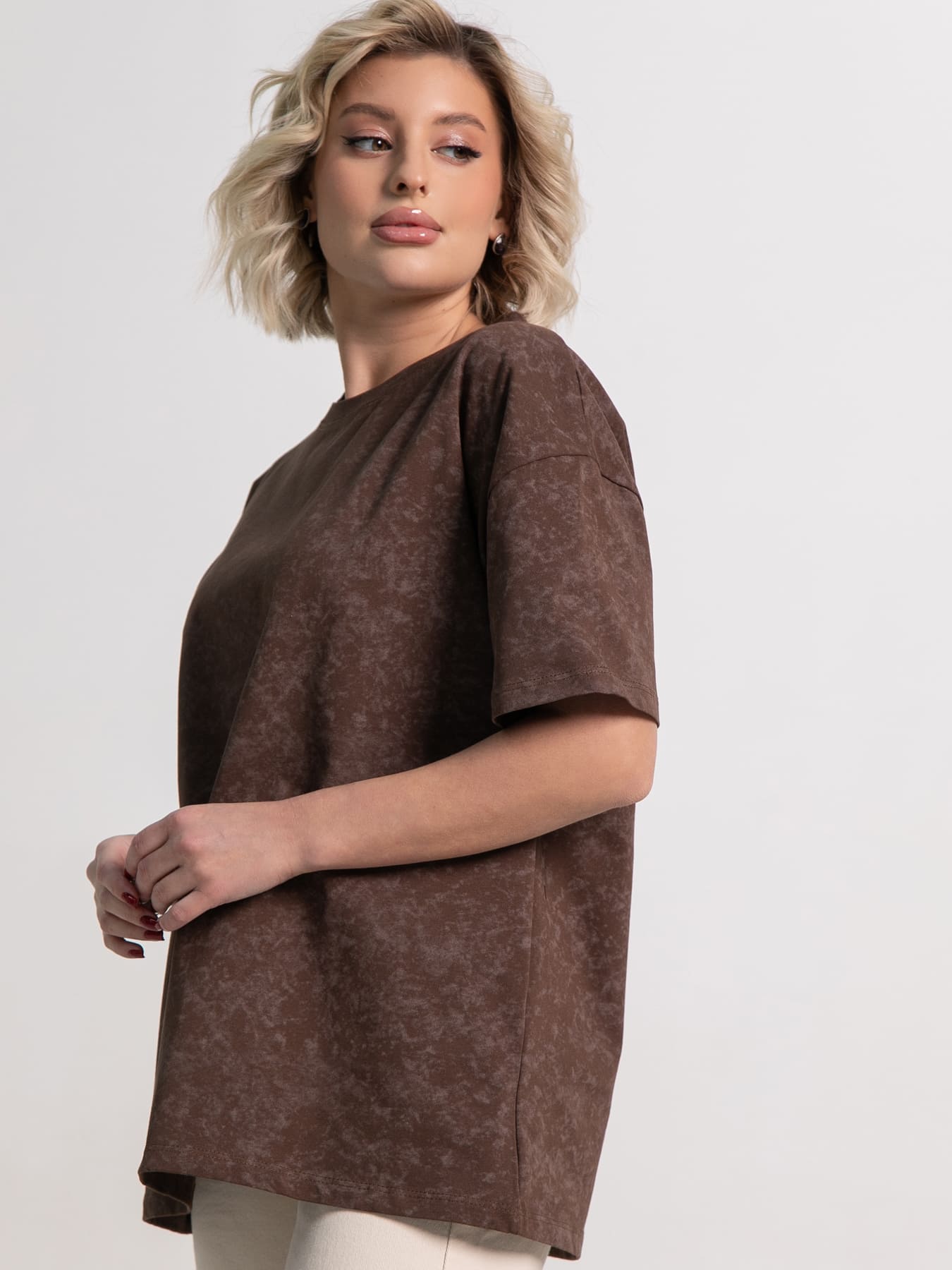 Футболка Ия (шоколад) Б15240-4М