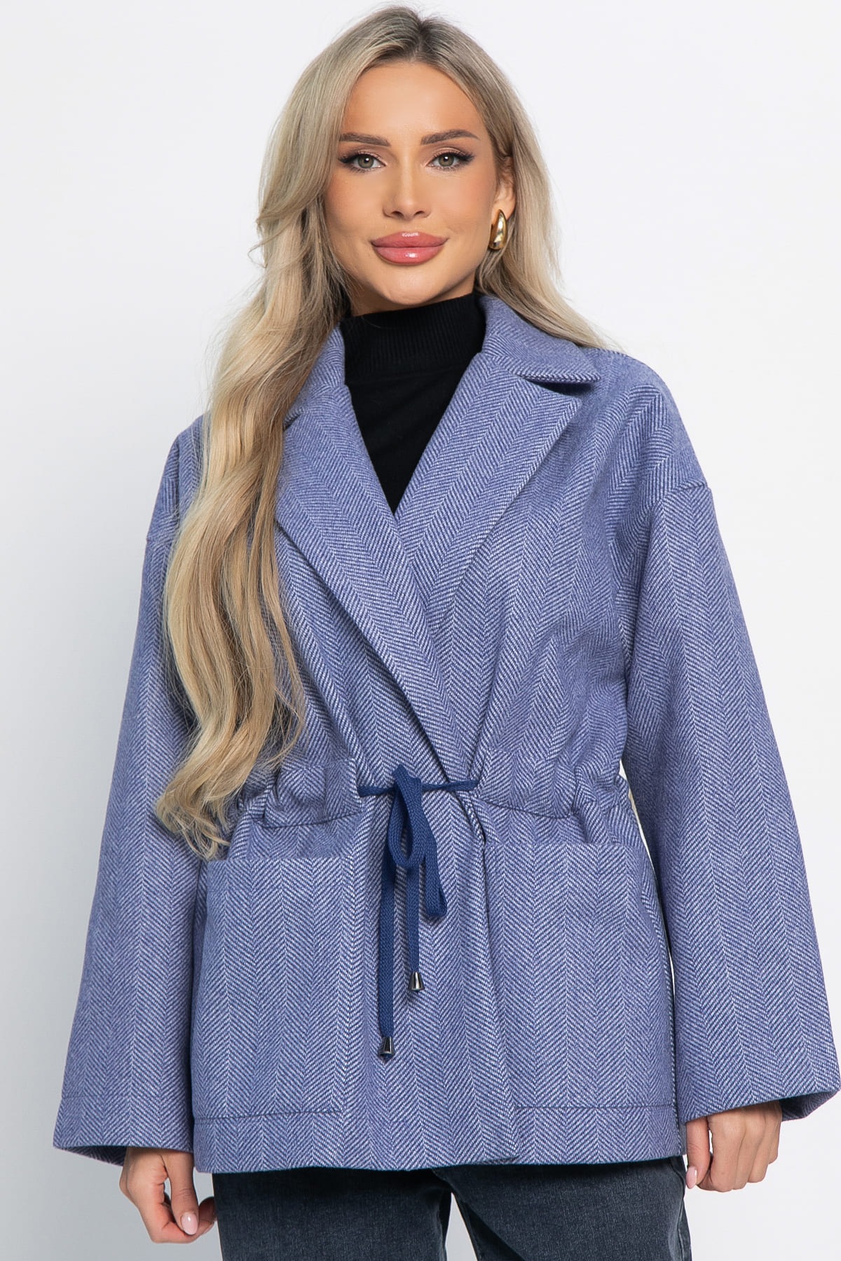 Пальто-пиджак (джинс) Б15085-7М