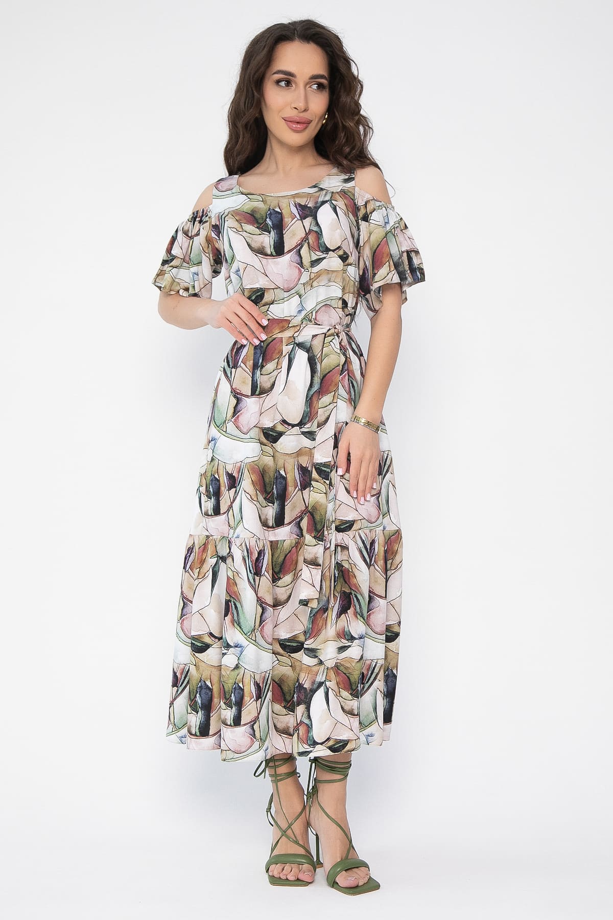 Платье Марианна (бежевое) П15349-5М