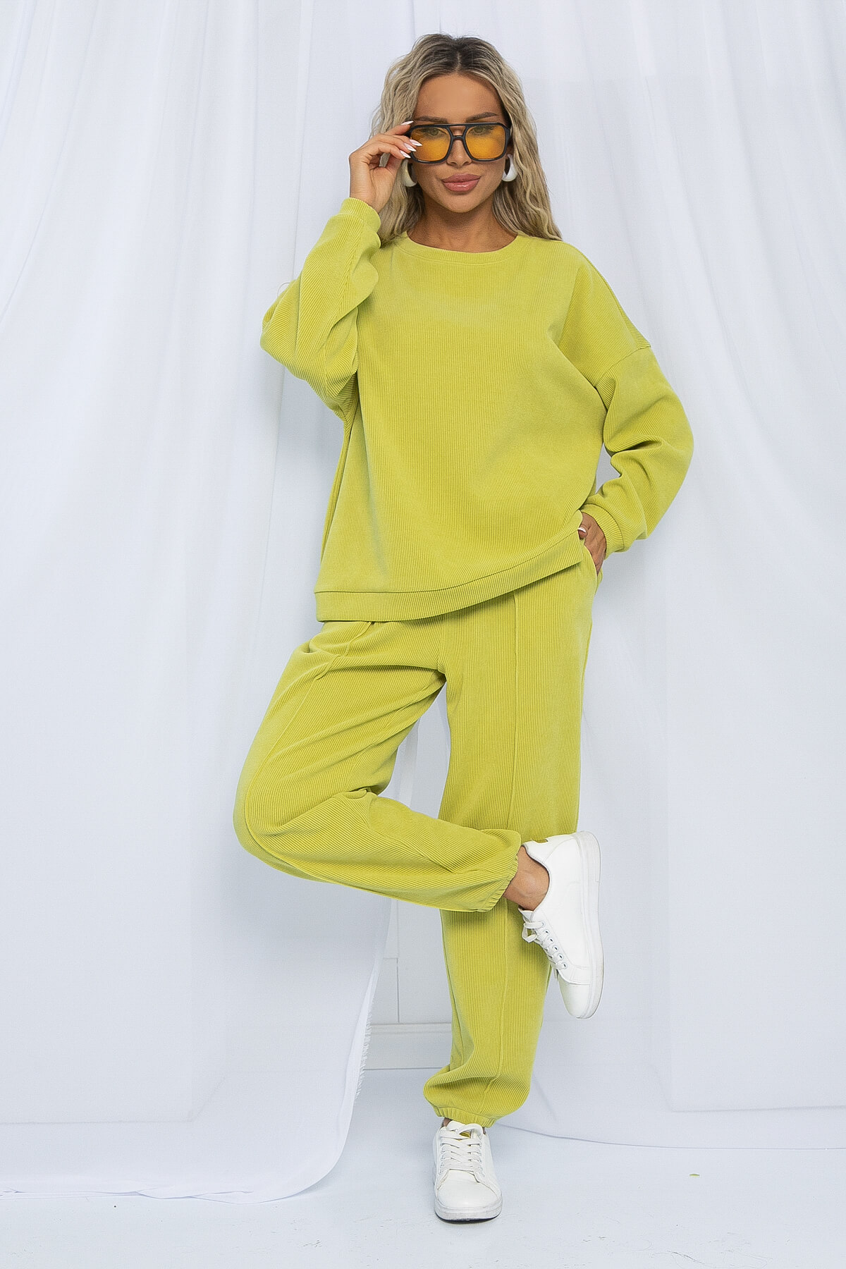 Костюм Августа (зеленое яблоко) К13196-5М