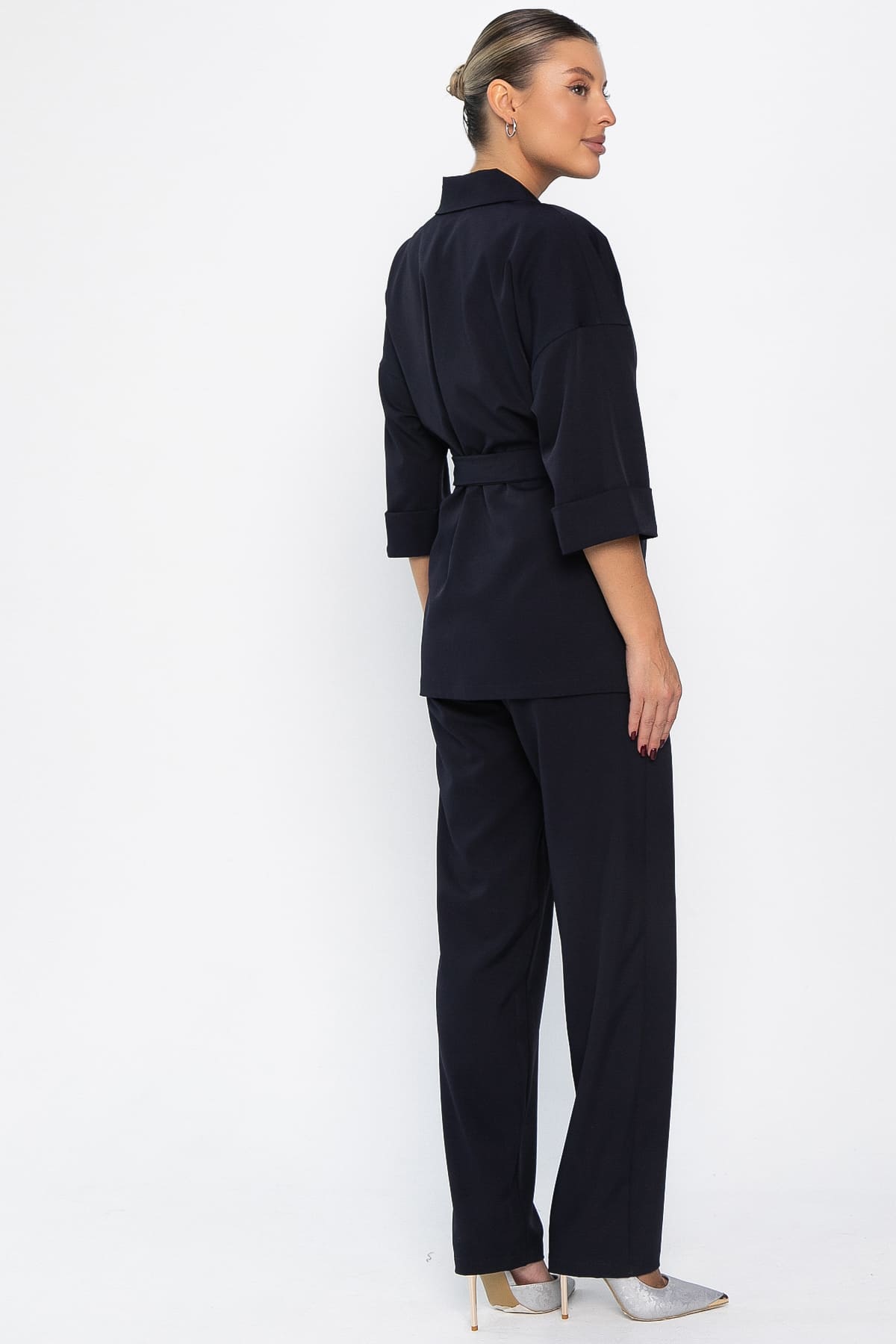 Костюм брючный Скрипка (синий) К14377-12М