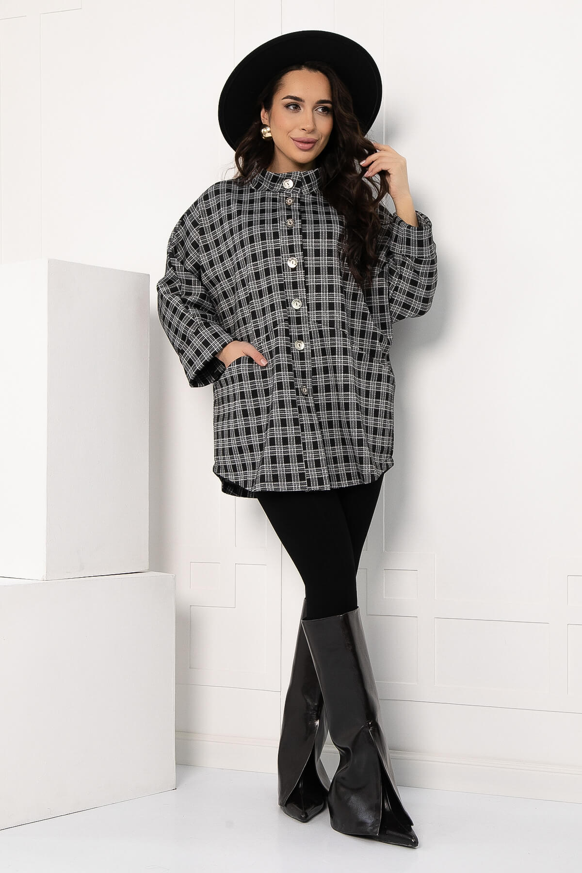 Жакет Вместе навсегда (черный) Б12802-4М