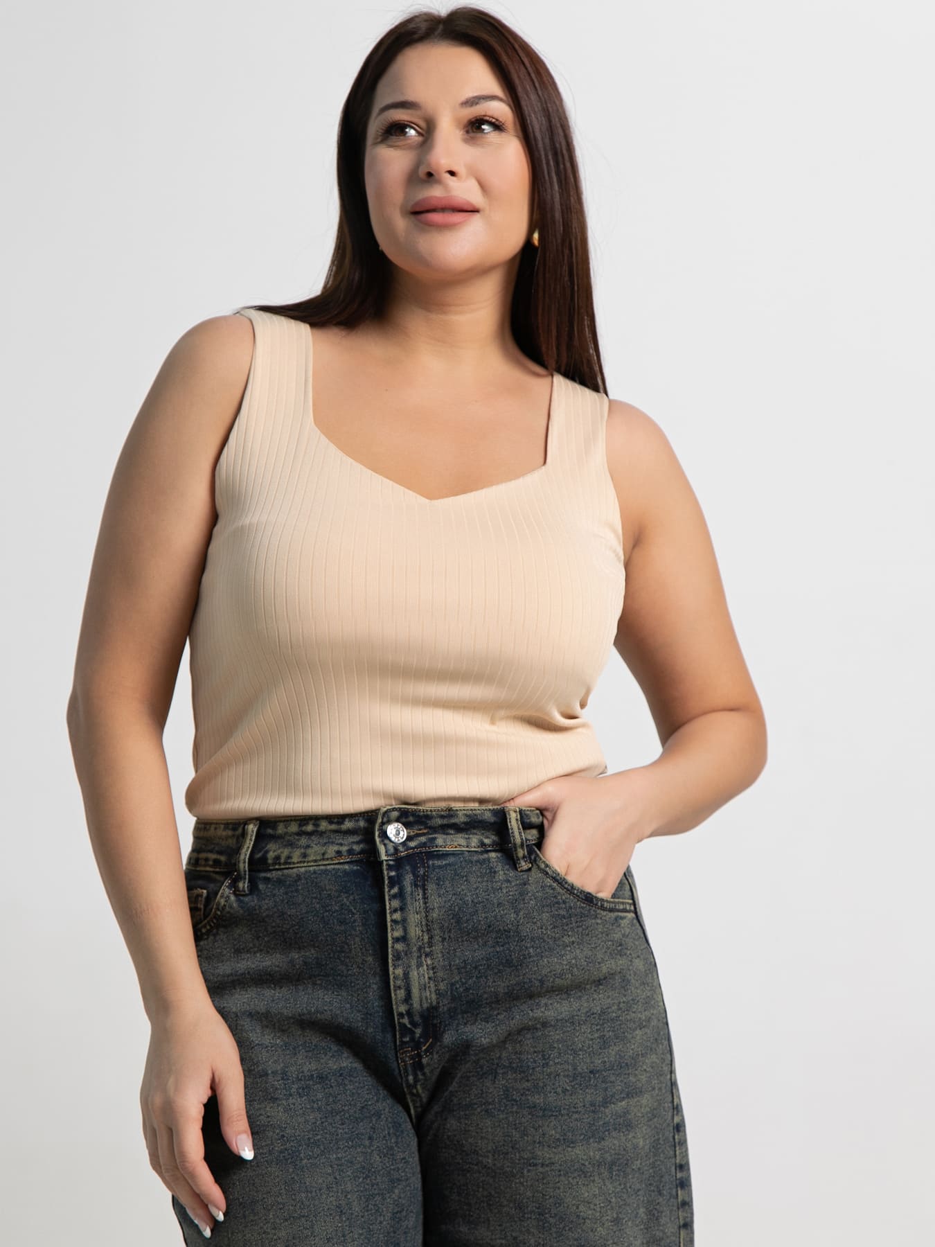 Топ Эстер (бежевый) Б15454-33М