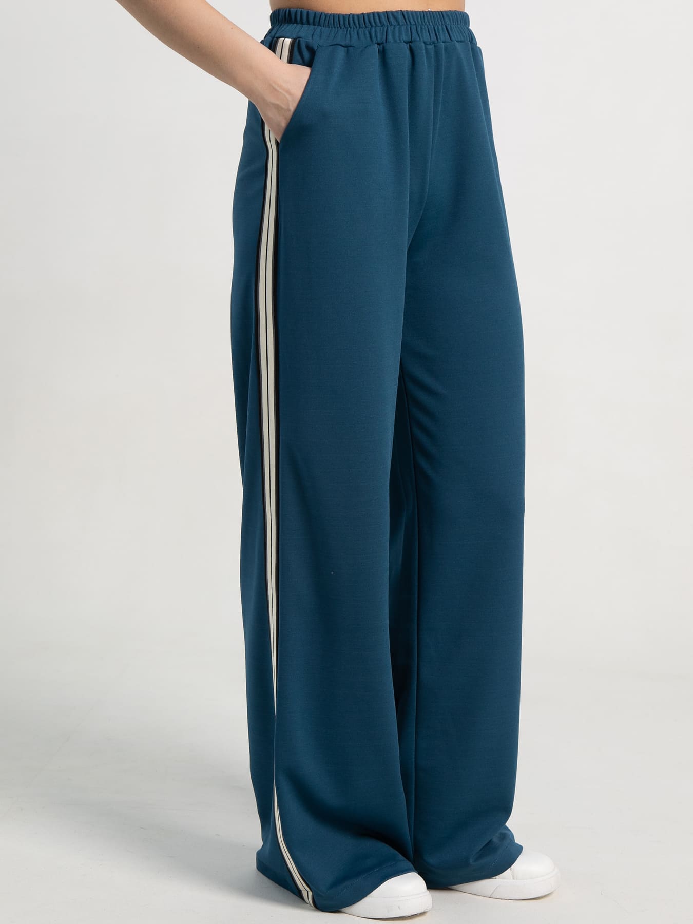 Брюки Аларика (темно-лазурный) Б15099-5М