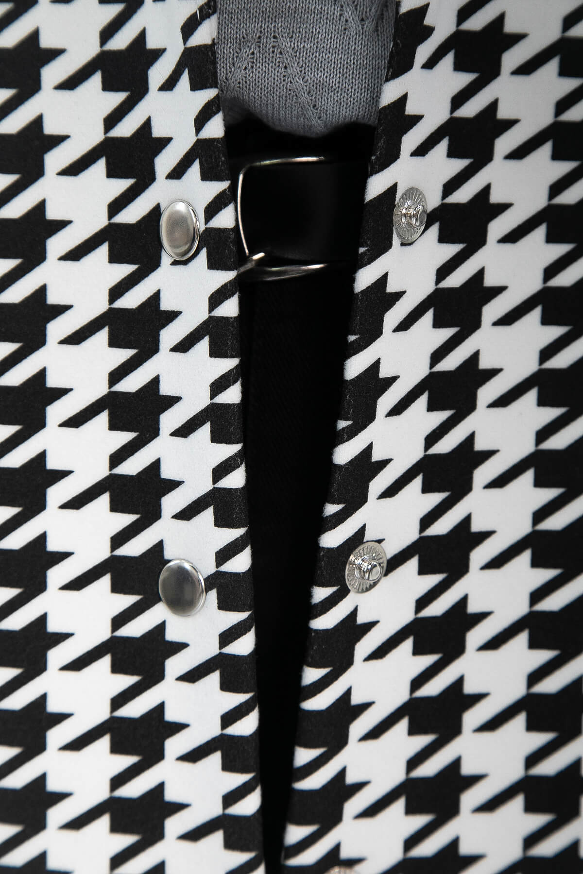 Жакет Белла (черно-белый) Б12855-44М