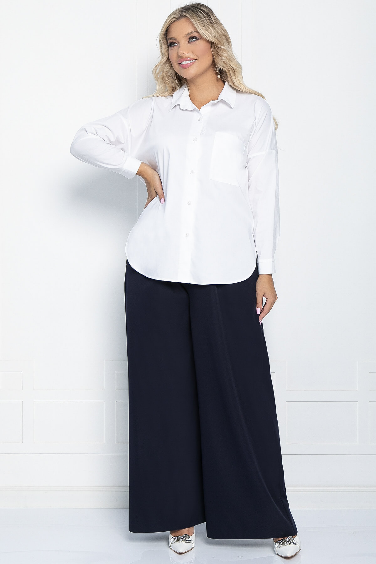 Брюки Дива (темно-синие) Б10951