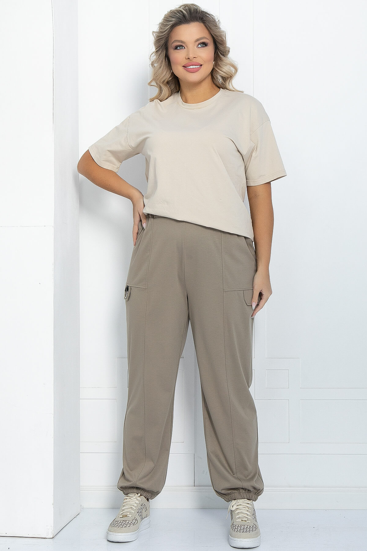 Брюки Браво (бежевые) Б11931