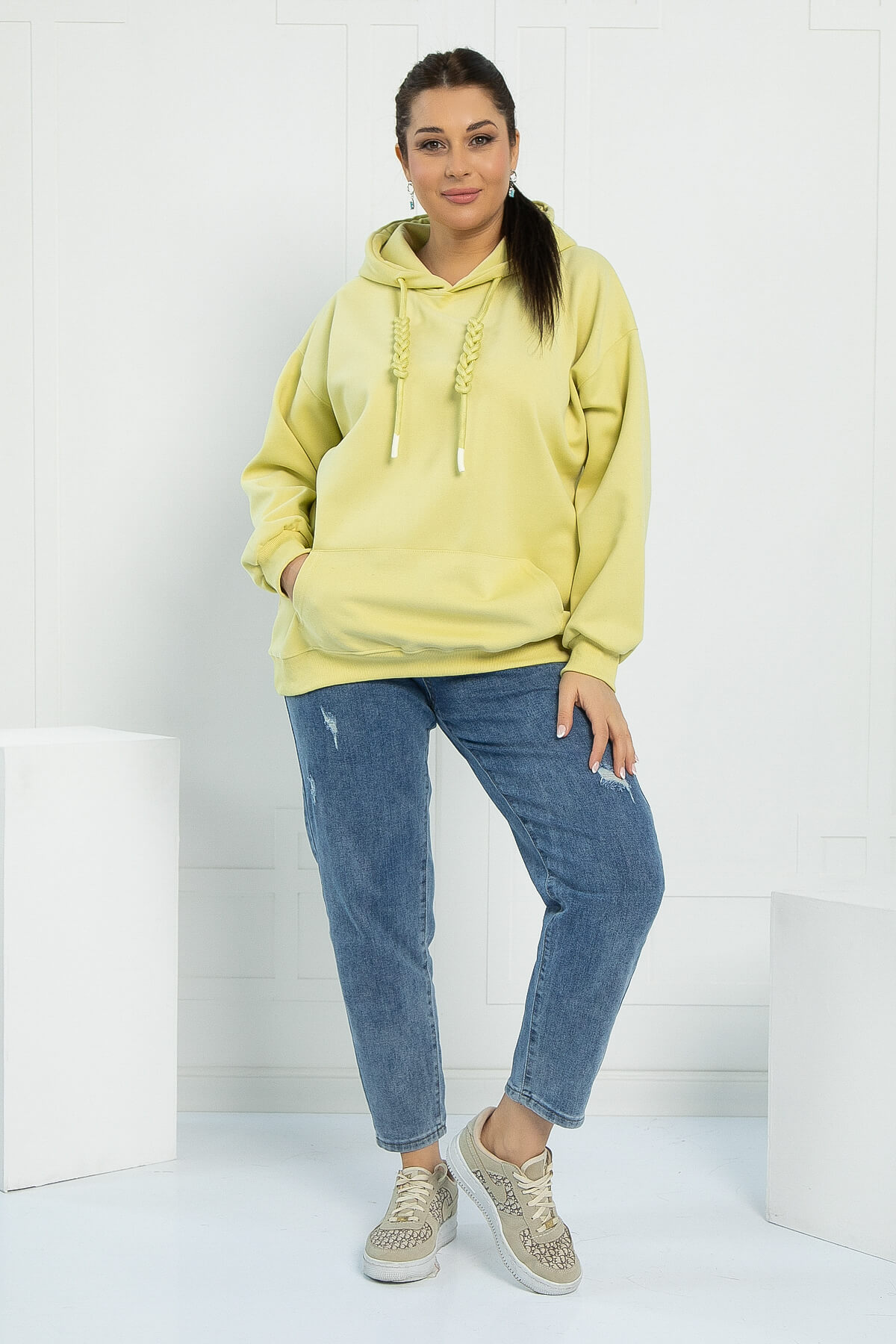 Худи Выше неба (яблоко) Б12921-4М