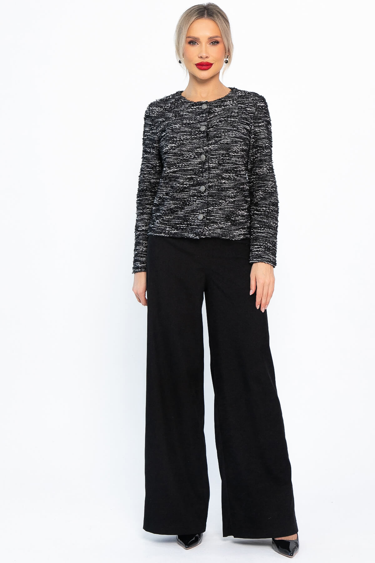 Костюм с брюками Марлин (черный) К14659-10М