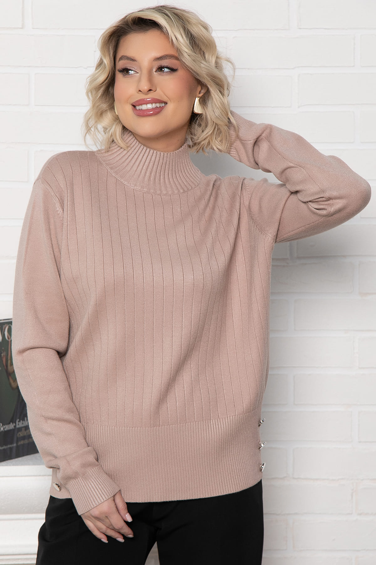 Джемпер Морозко (бежевый) Б14961-18М