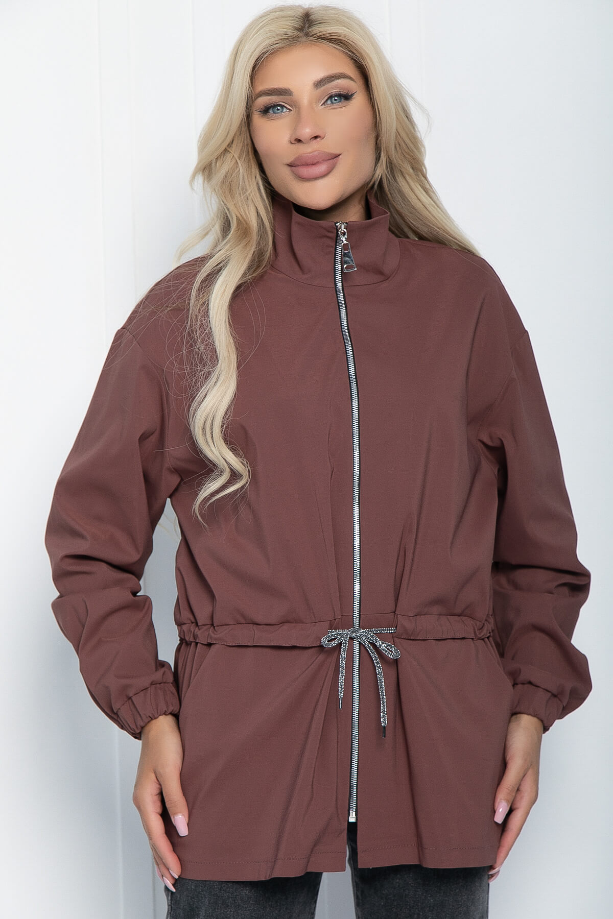 Ветровка Осенний дождь (терракот) Б10930