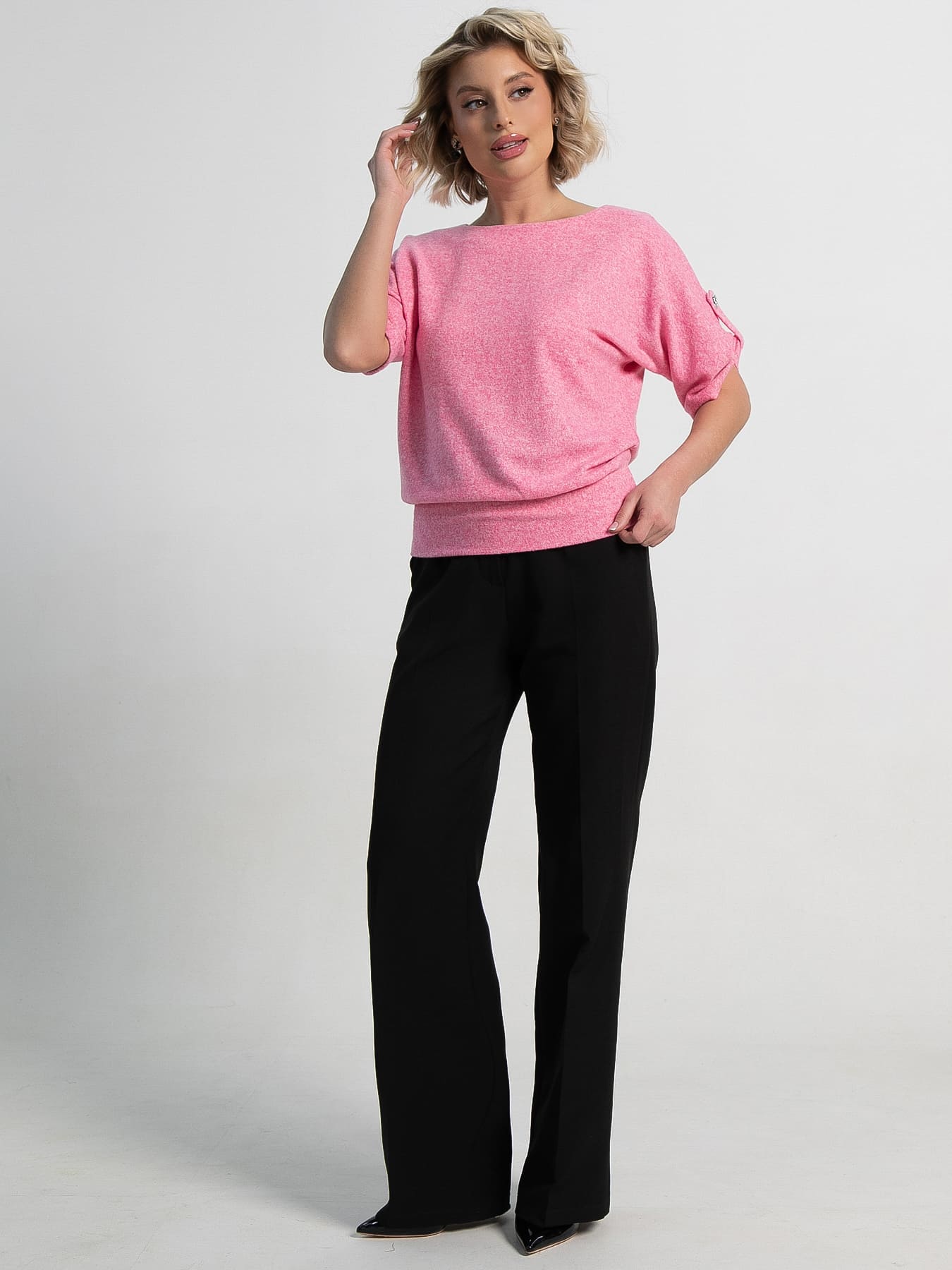 Блуза Ласка (розовая) Б15299-53М