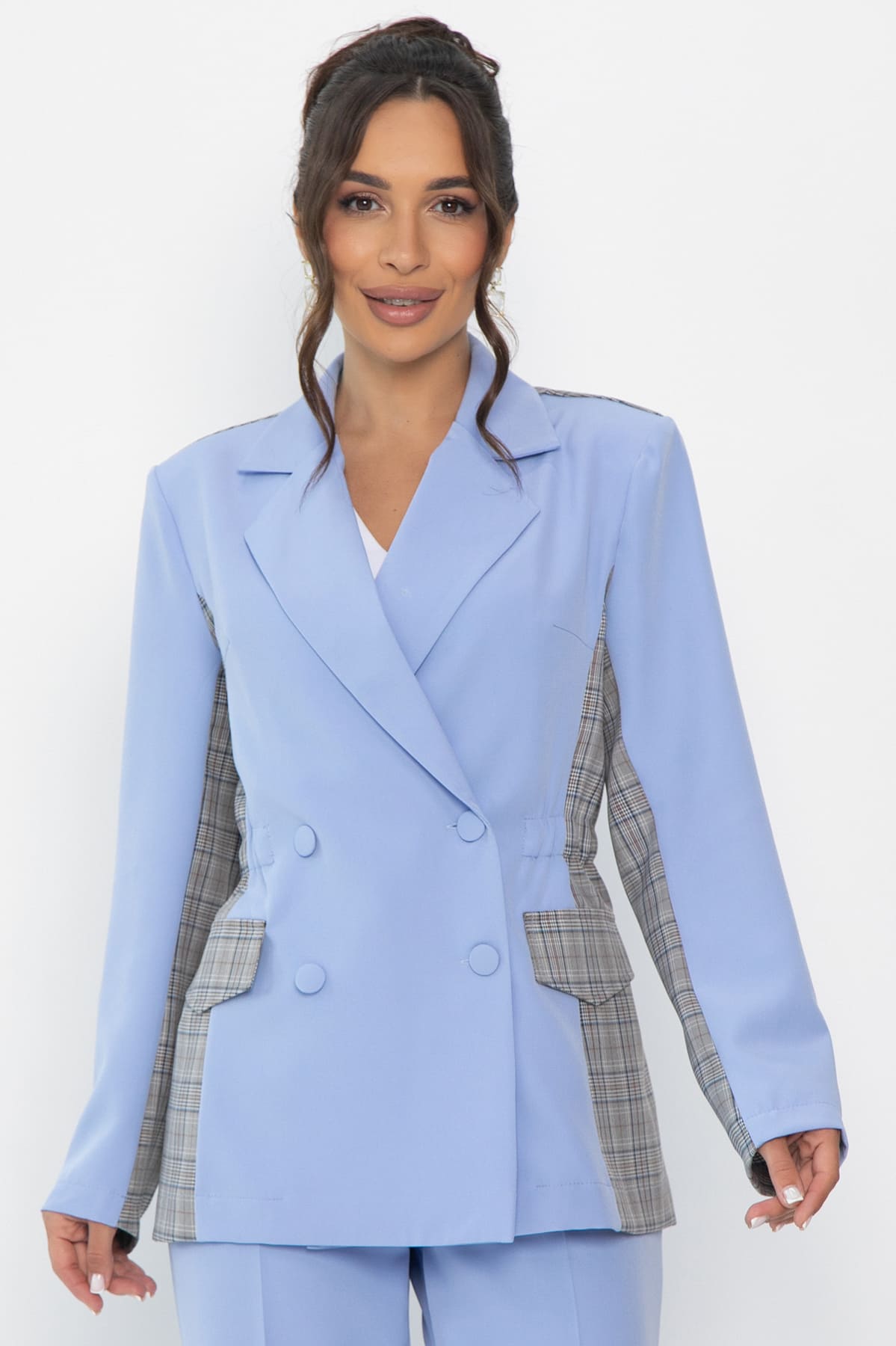 Пиджак Бренда (голубой) Б13891-33М
