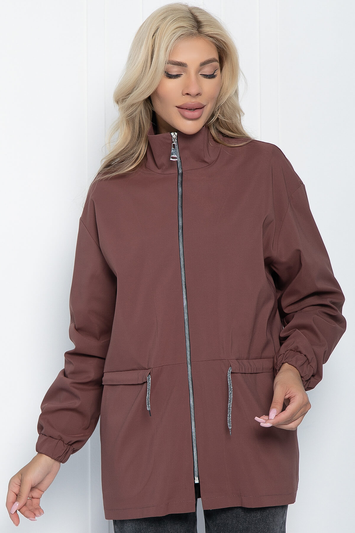 Ветровка Осенний дождь (терракот) Б10930