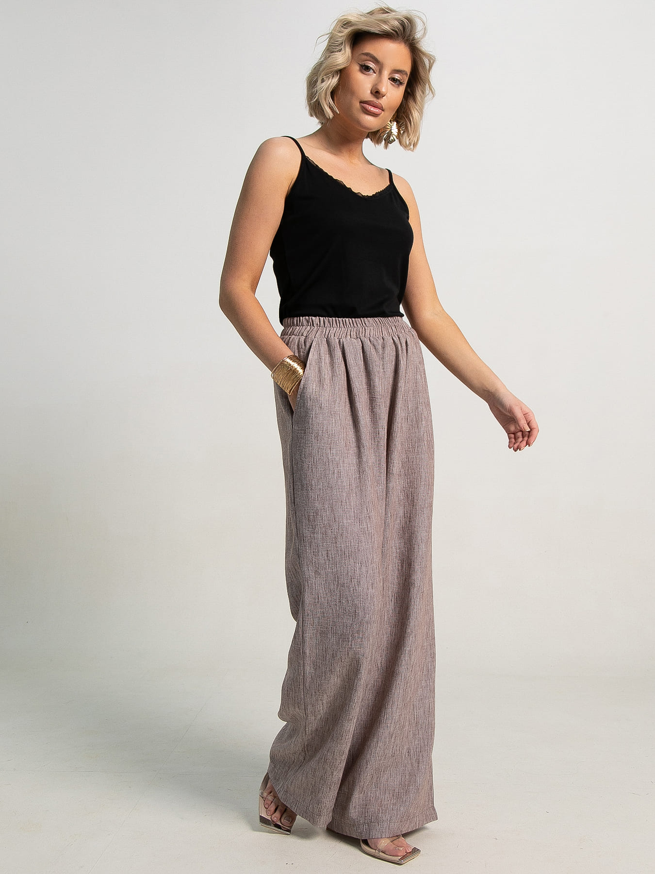 Брюки Натюрель (какао) Б15653-19М