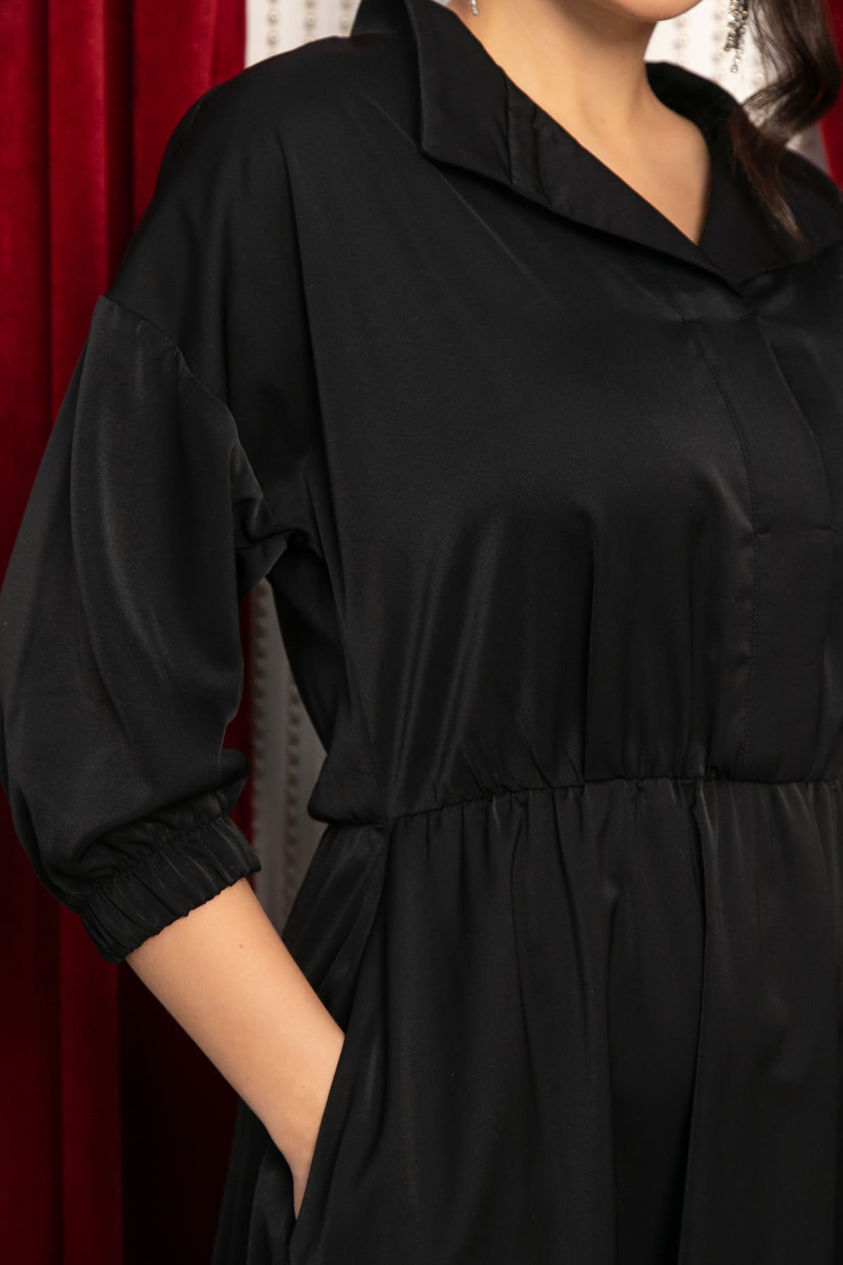 Платье Дамира (черное) П14713-16М