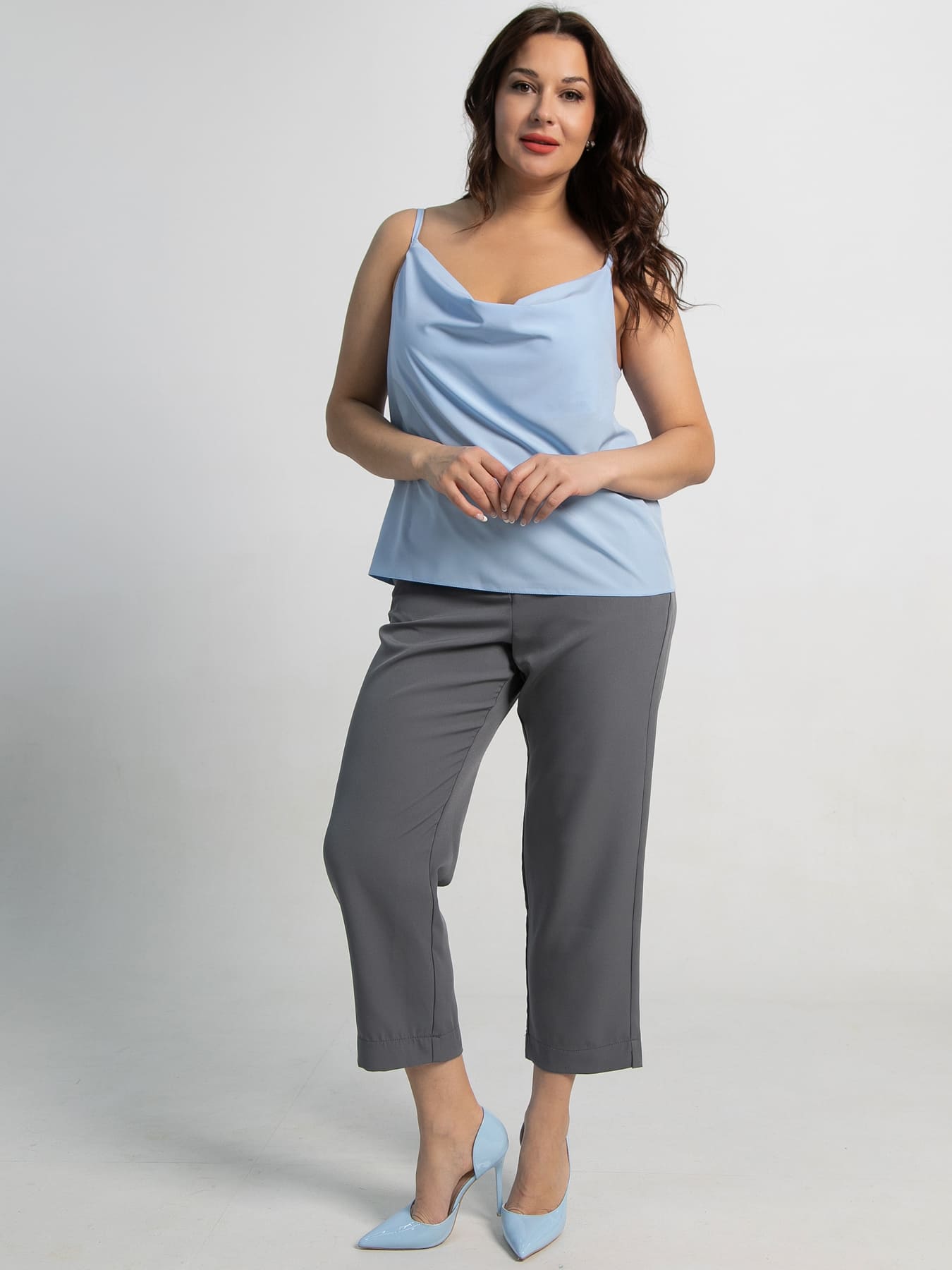 Топ Легкий штрих (голубой) Б15570-33М