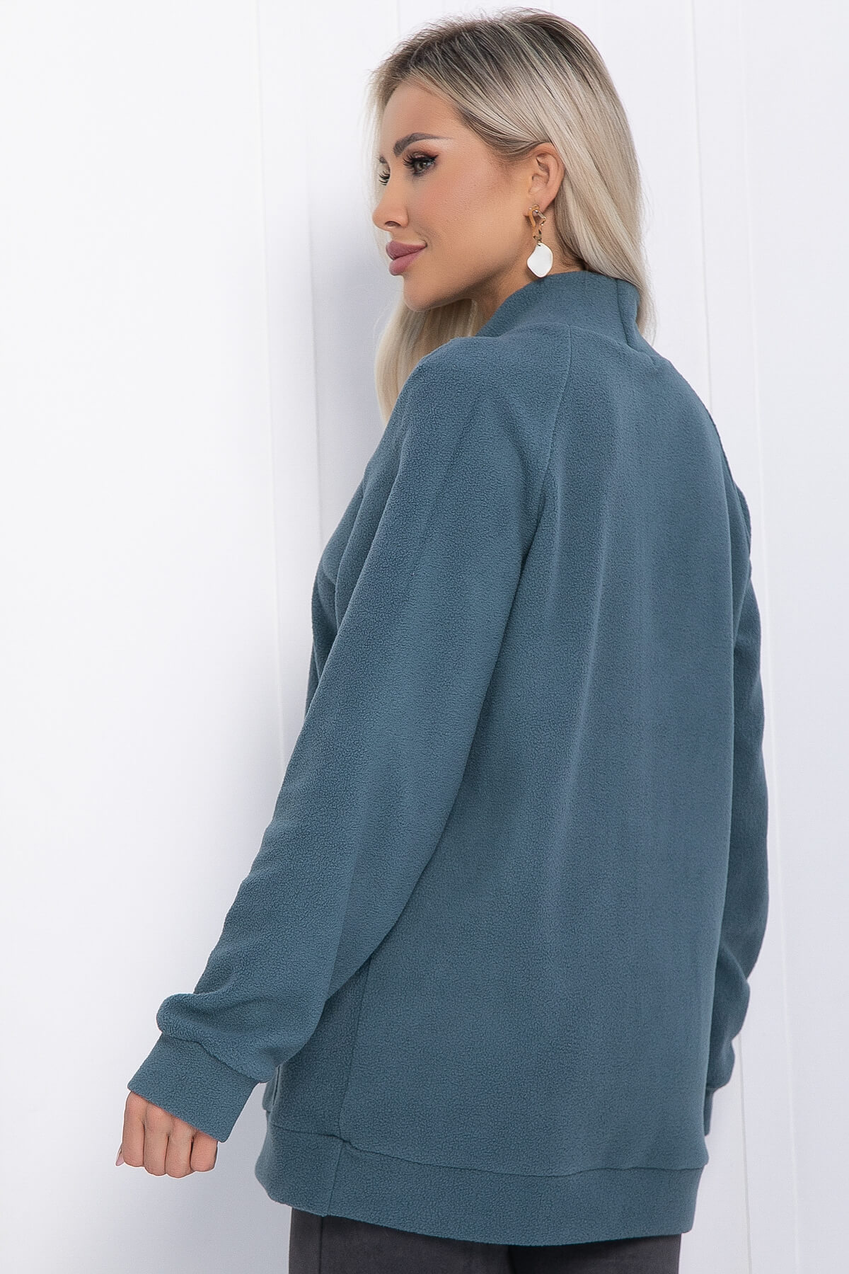 Кофта Зимний бум (синяя) Б12267-12