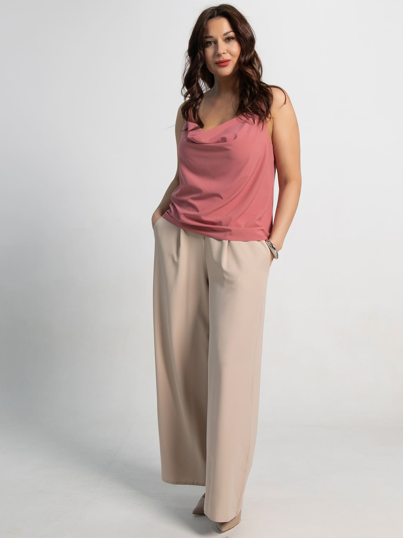 Топ Легкий штрих (розовый) Б15573-33М