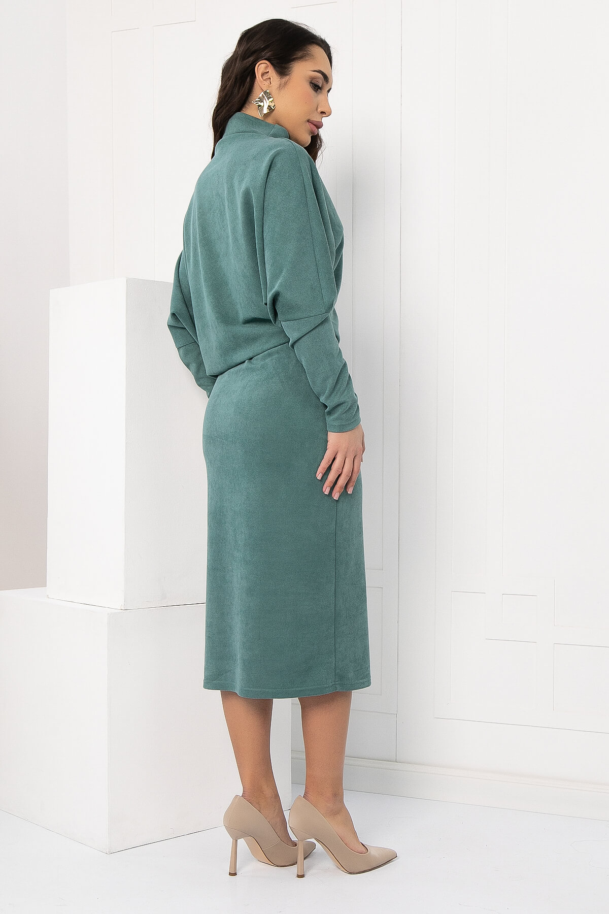 Платье Северина (мята) П12813-12М