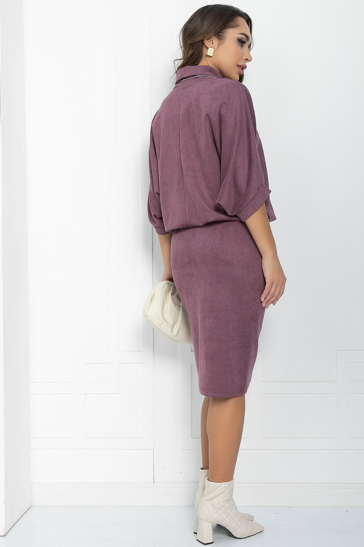 Платье Антония (лиловое) П11881