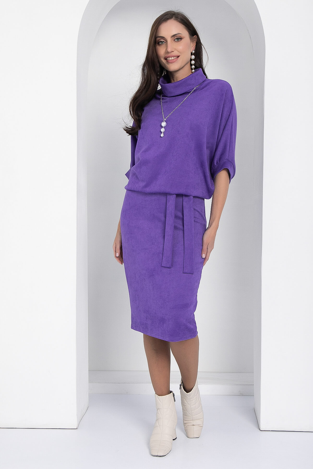Платье Антония (фиолетовое) П12697-12
