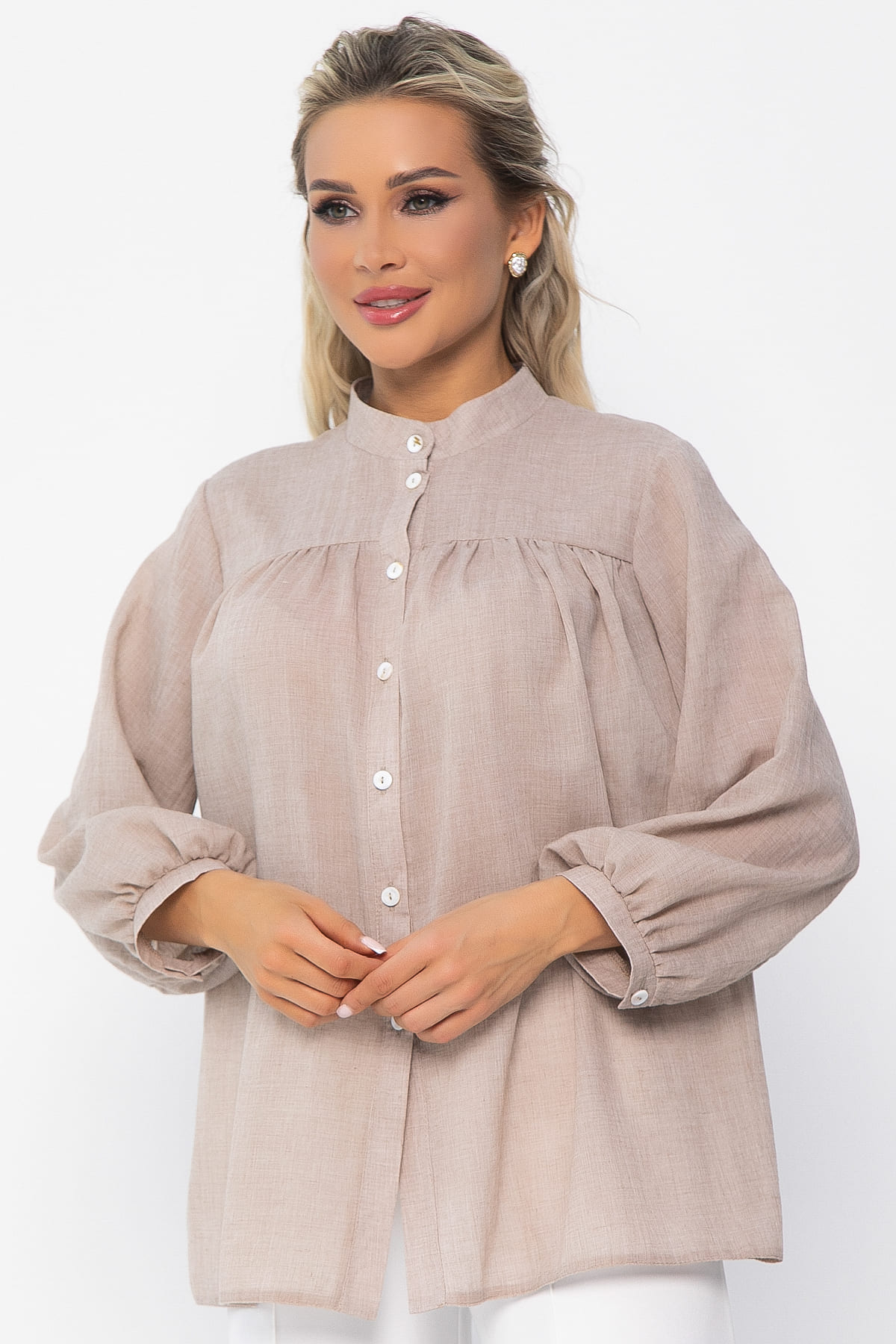 Блуза Ловец снов (бежевая) Б13618-5М