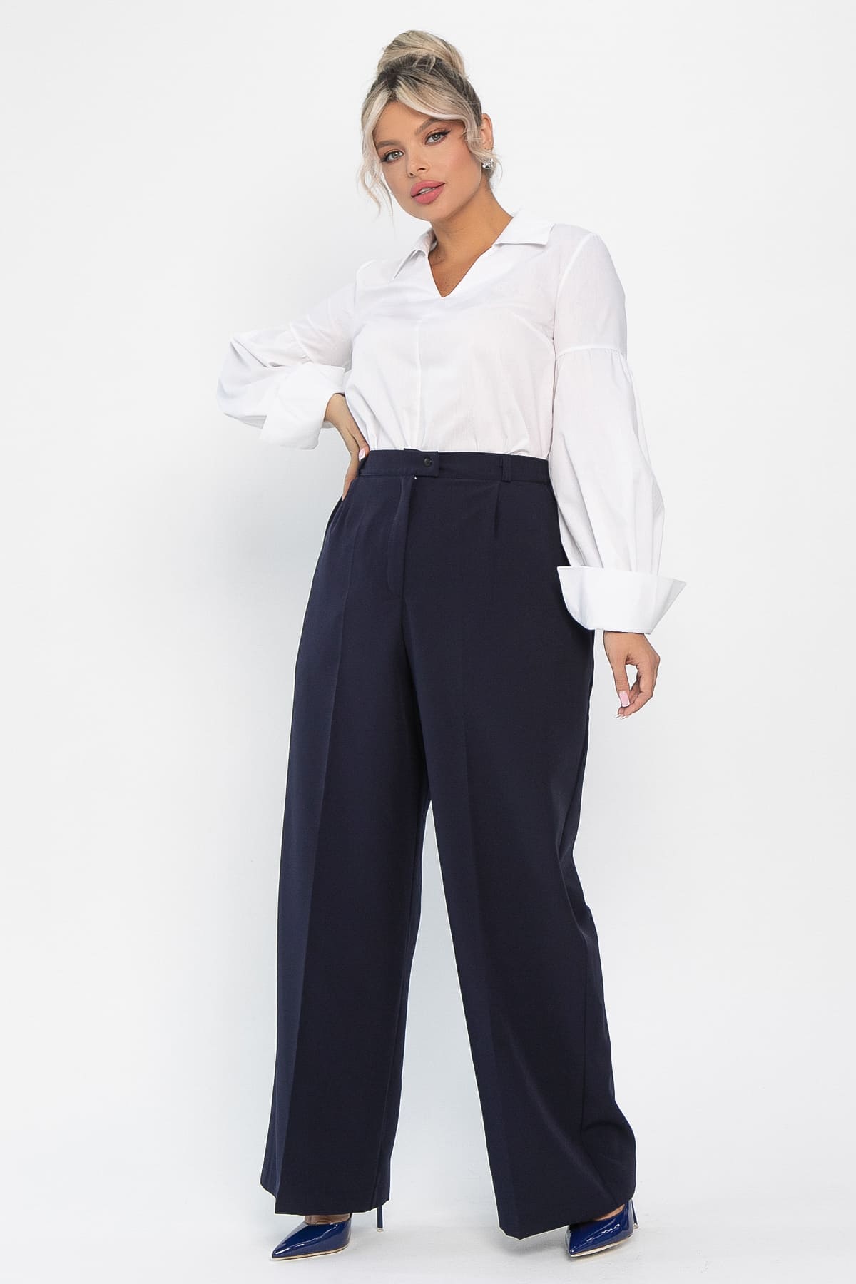 Брюки Скарлет (синие) Б13971-13М