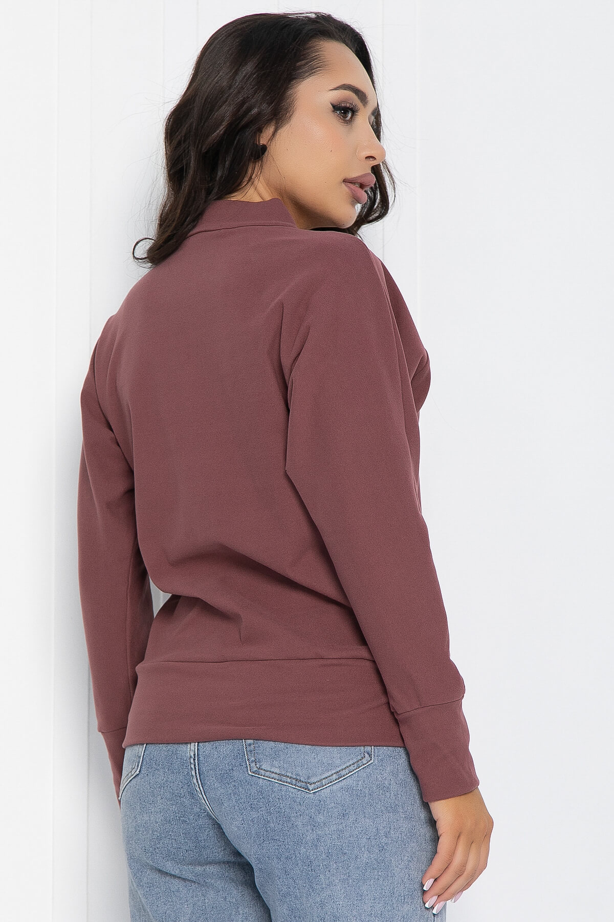 Джемпер Нежная история (ягодный) Б11946