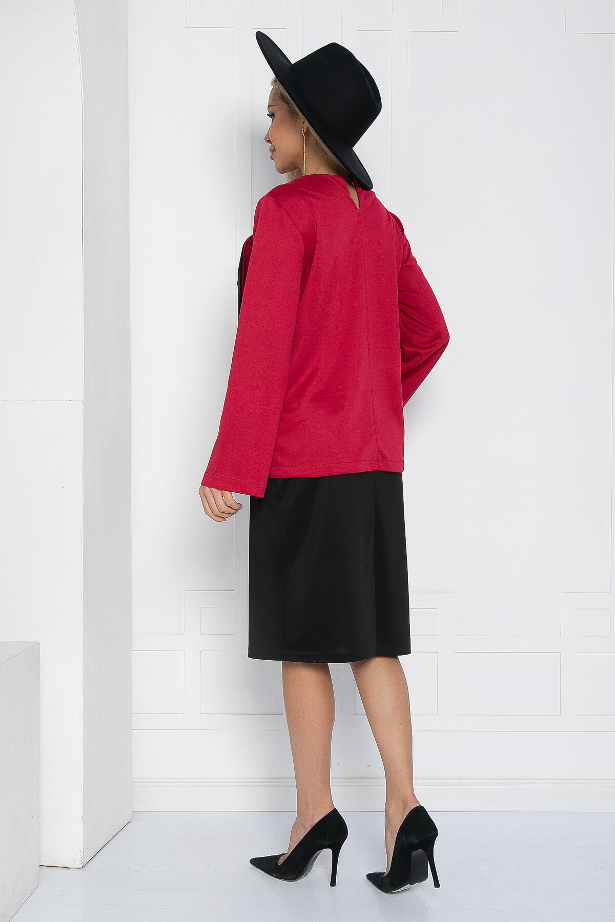 Костюм Анджело (черно-красный) К12588-25