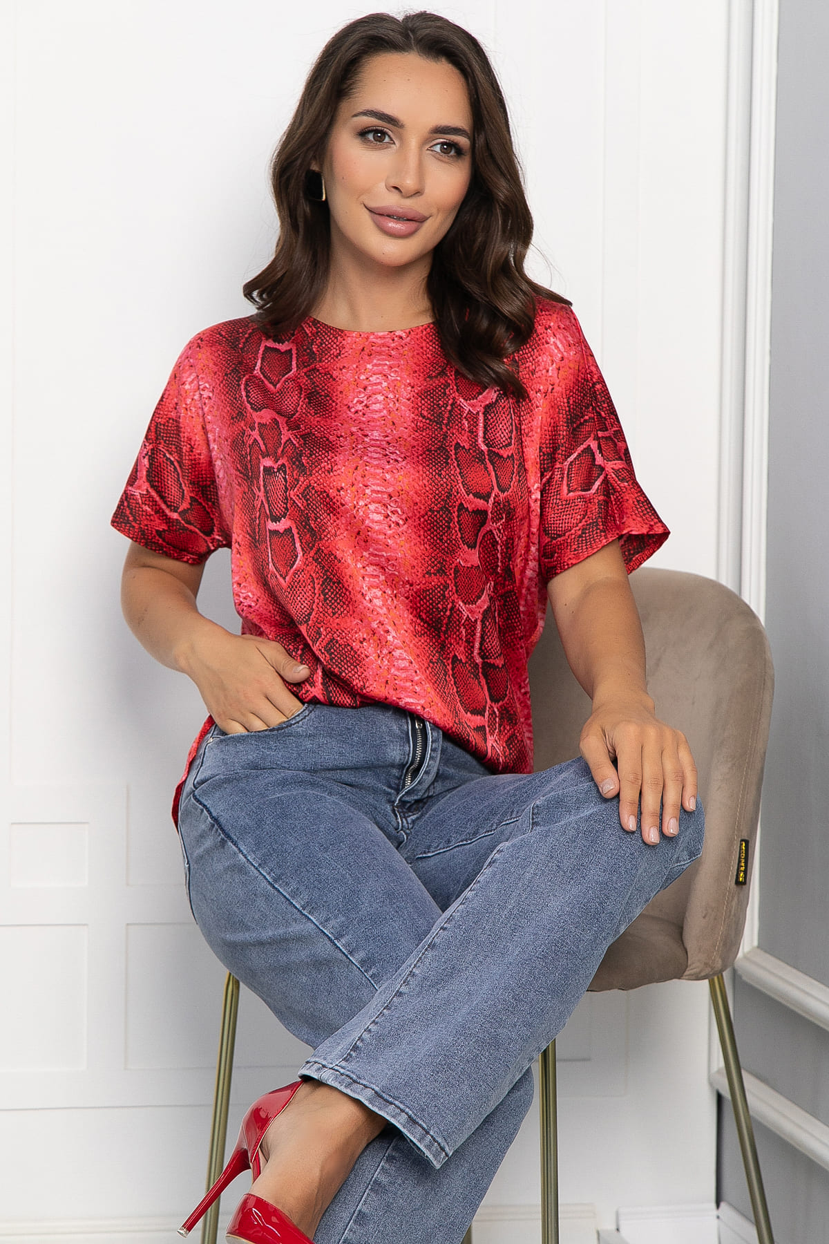 Блуза LT Collection модель  