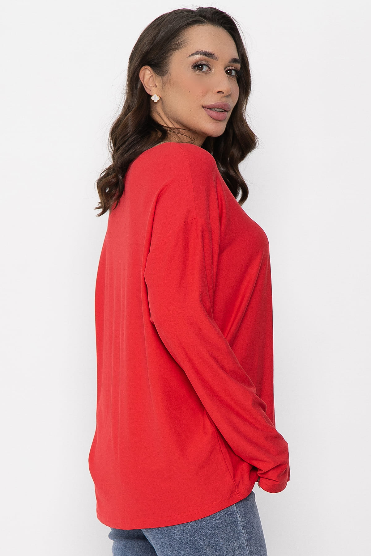 Лонгслив Элвис (красный) Б14054-25М