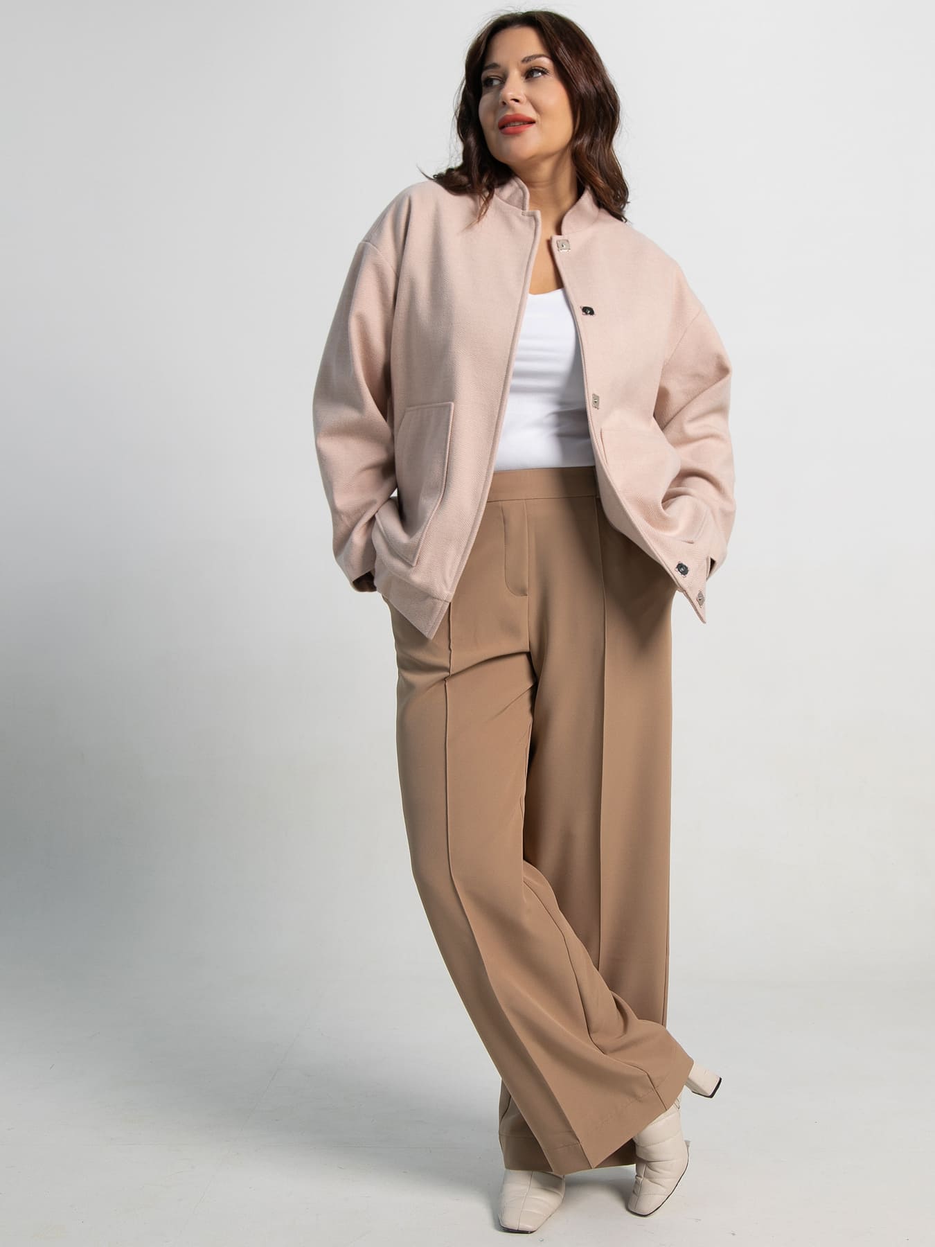 Бомбер Скайли (пудра) Б15531-13М