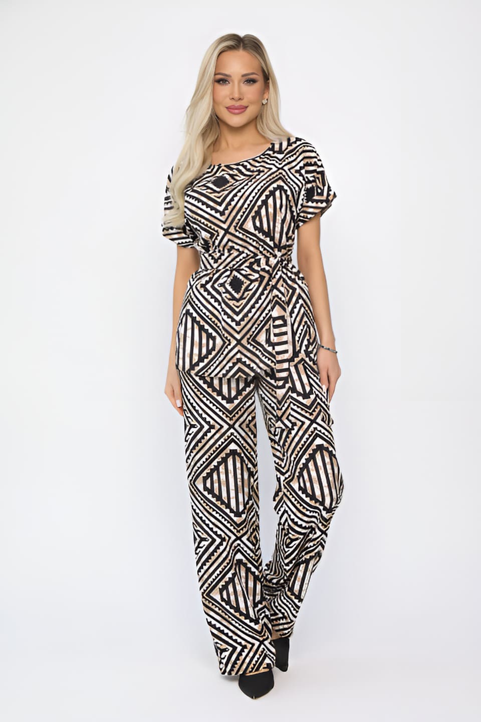 Костюм Летний бриз (бежевый) К13714-12М