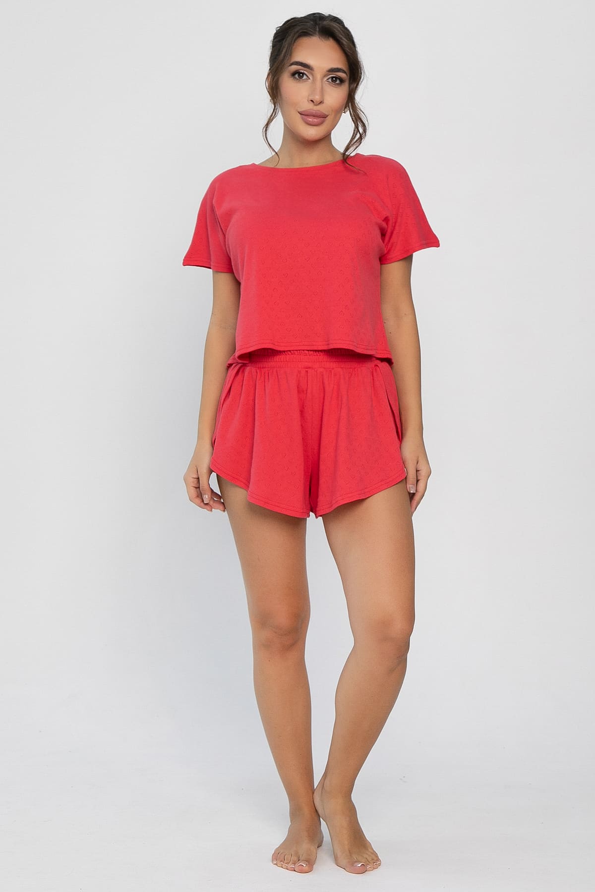 Костюм домашний Магия сна (красный) К14208-13М