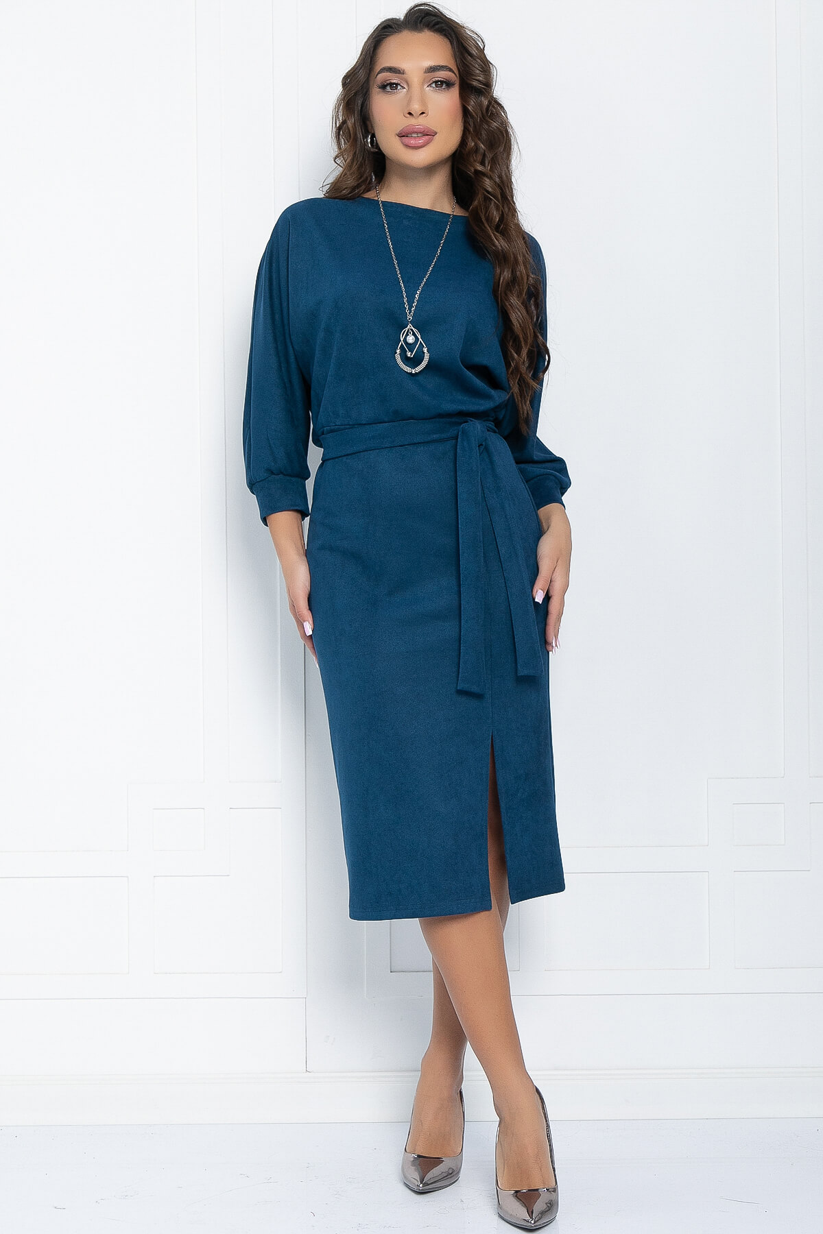 Платье Дейенерис (синий) П11400