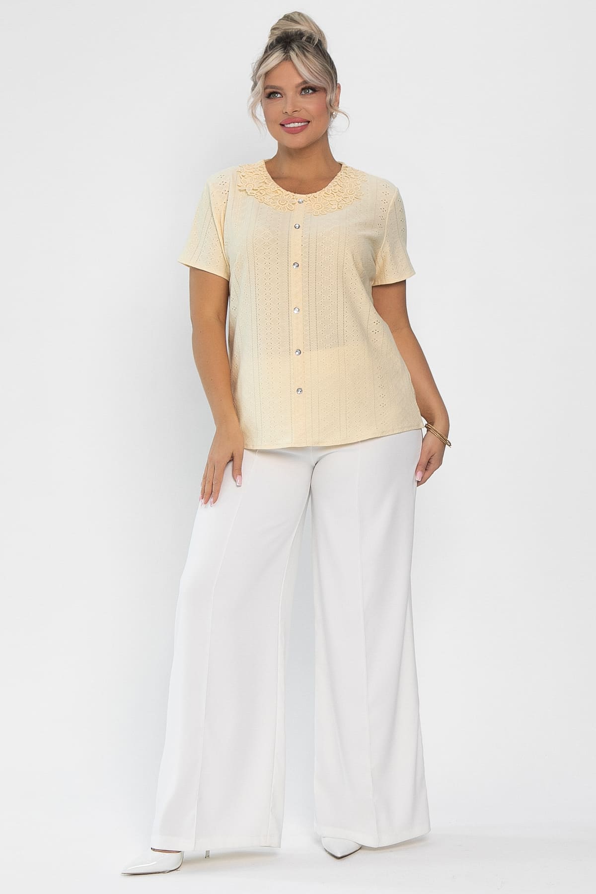 Блуза Петуния (желтая) Б13977-20М