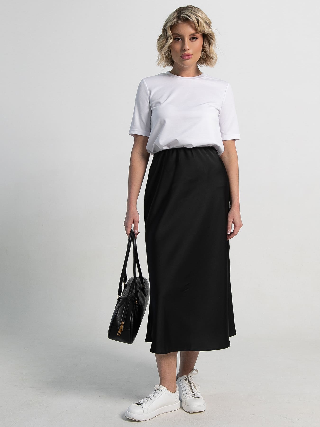 Юбка Фейри (черная) Ю15219-53М