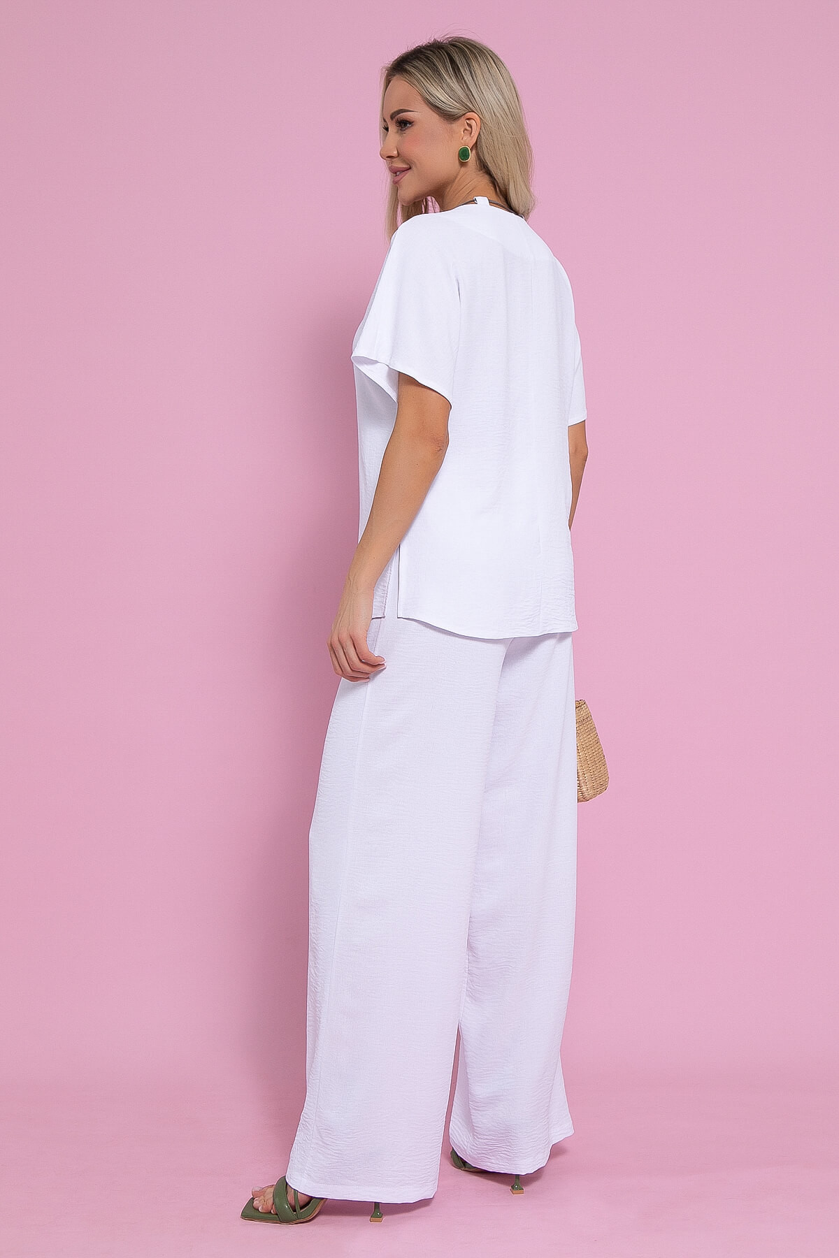 Костюм Свободный вечер НЬЮ (белый) К12668-15