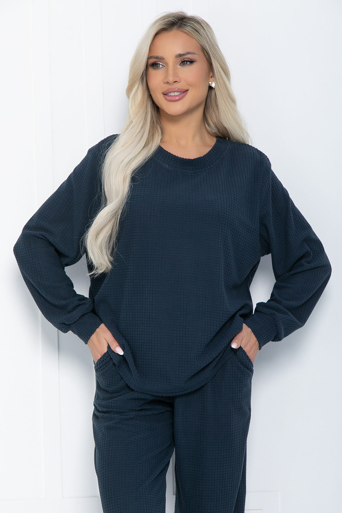 Костюм Стильный выход (синий) К11578