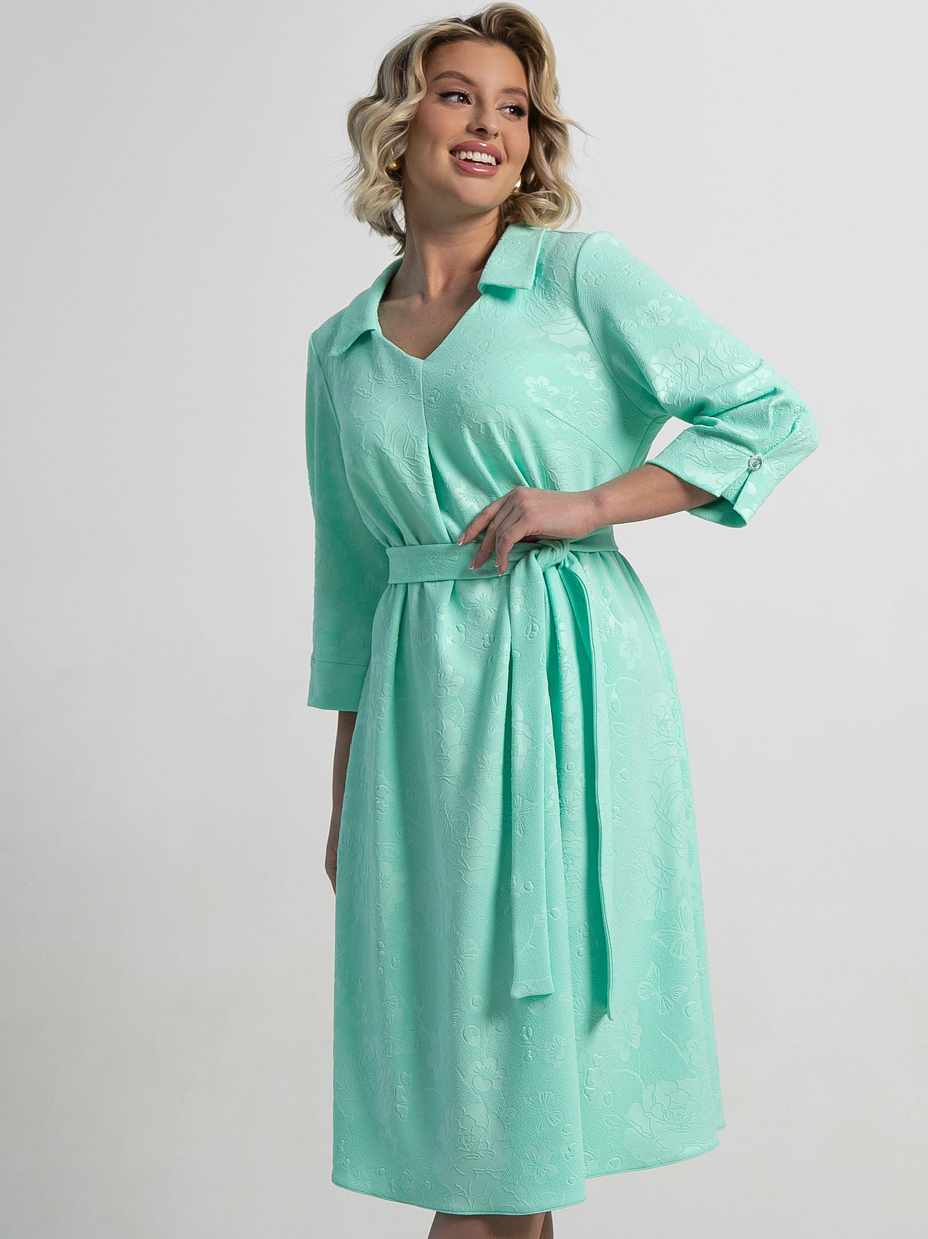 Платье Лорэн (мятное) П15197-18М