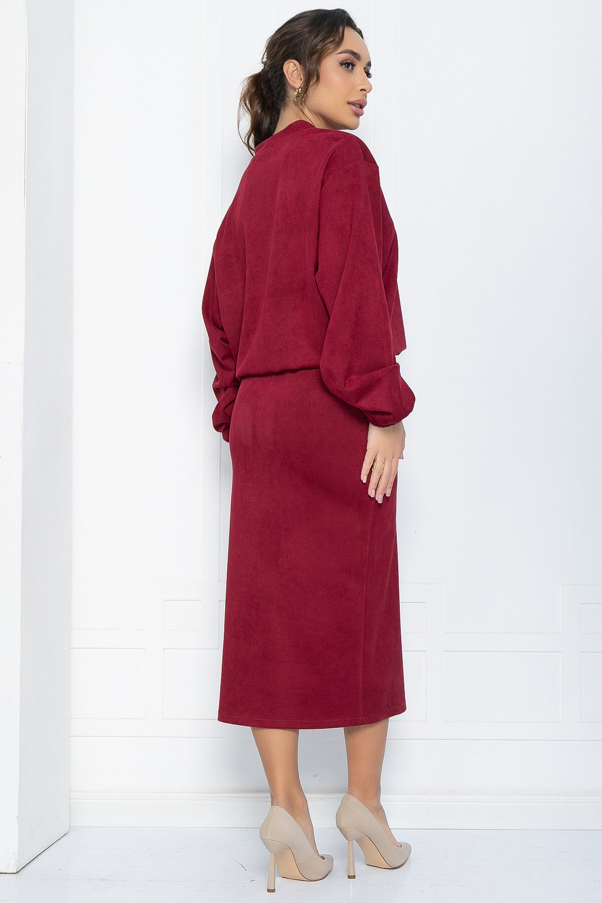 Костюм Мендес (бордовый) К12047