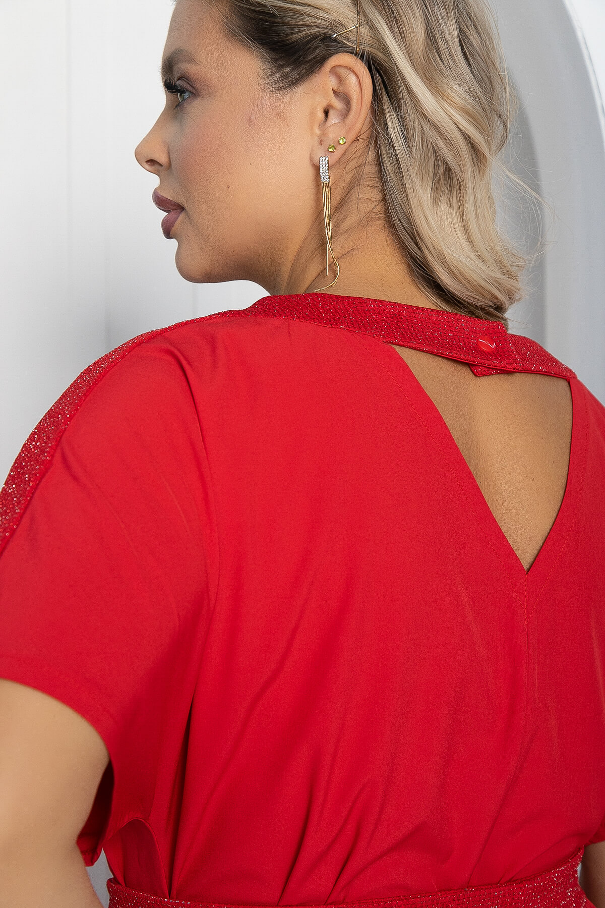 Платье Сказка (красное) П11585